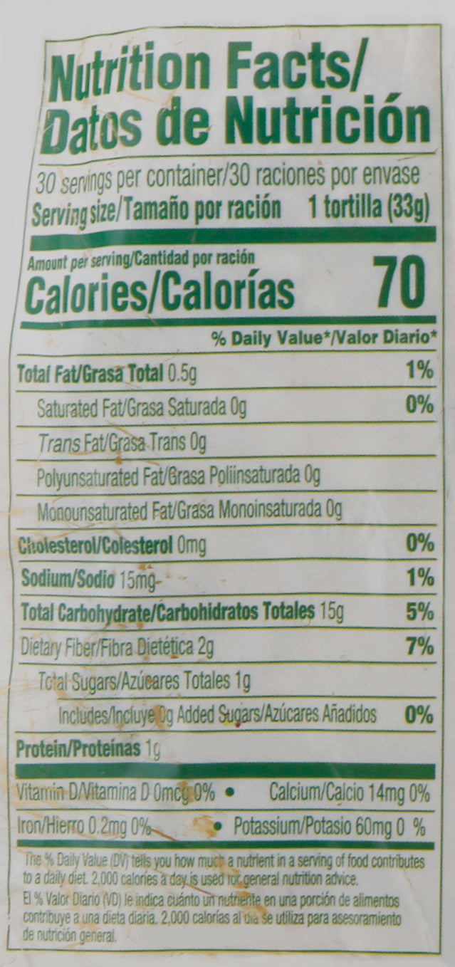 Guerrero Tortillas 30 ea - White Corn Amarillo