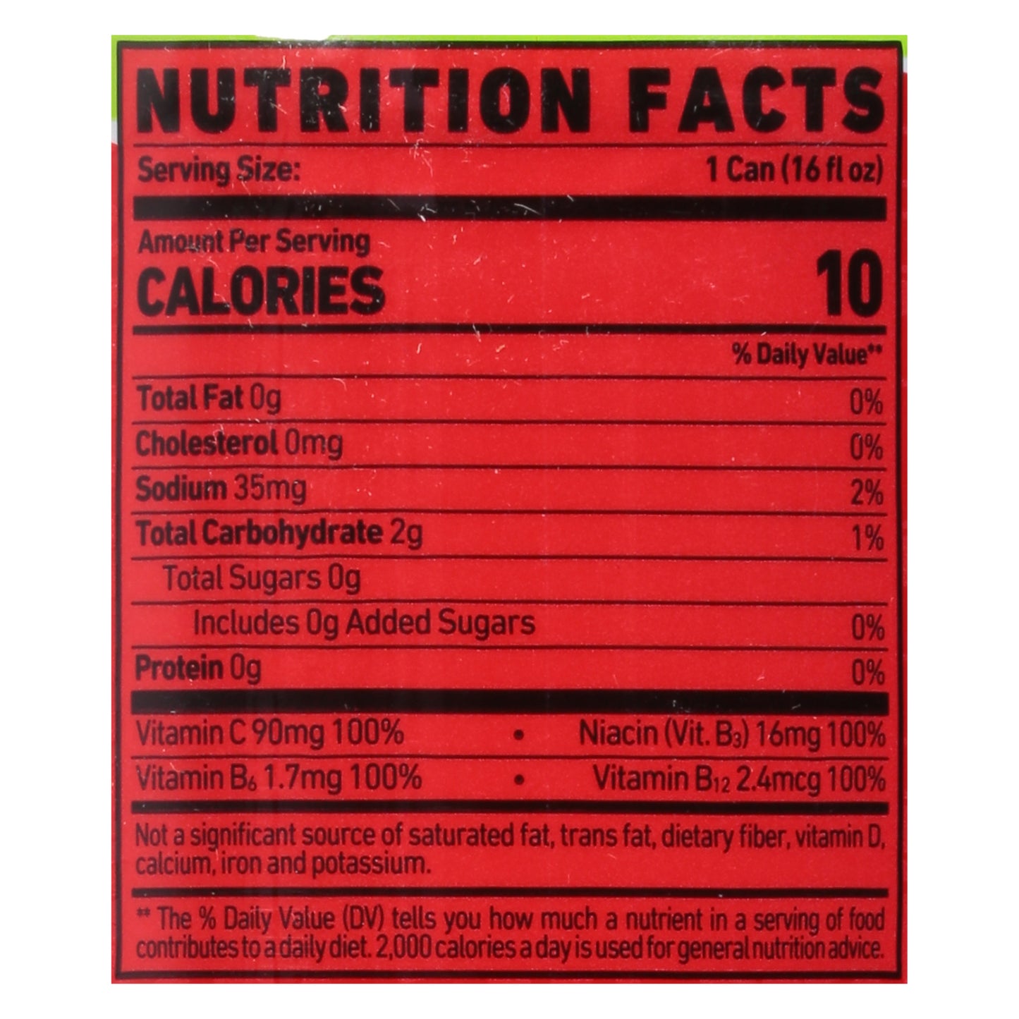 Swedish Fish Ghost Zero Sugar Cherry Limeade Energy Drink 16 fl oz