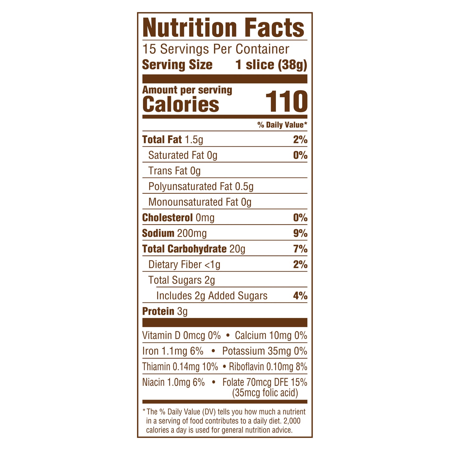 Sara Lee Artesano Bakery Bread Original Pre-sliced Bread Loaf, 20 oz