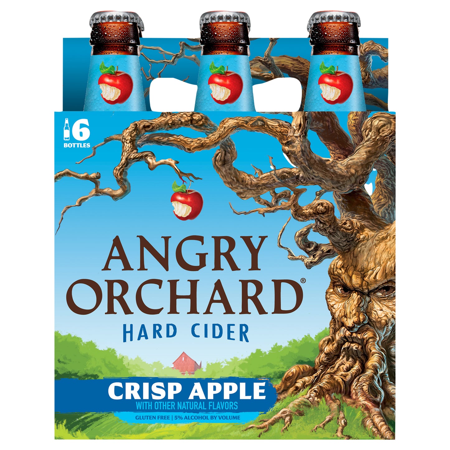 Angry Orchard Crisp Apple Hard Cider, Spiked (12 fl. oz. Bottle, 6pk.)