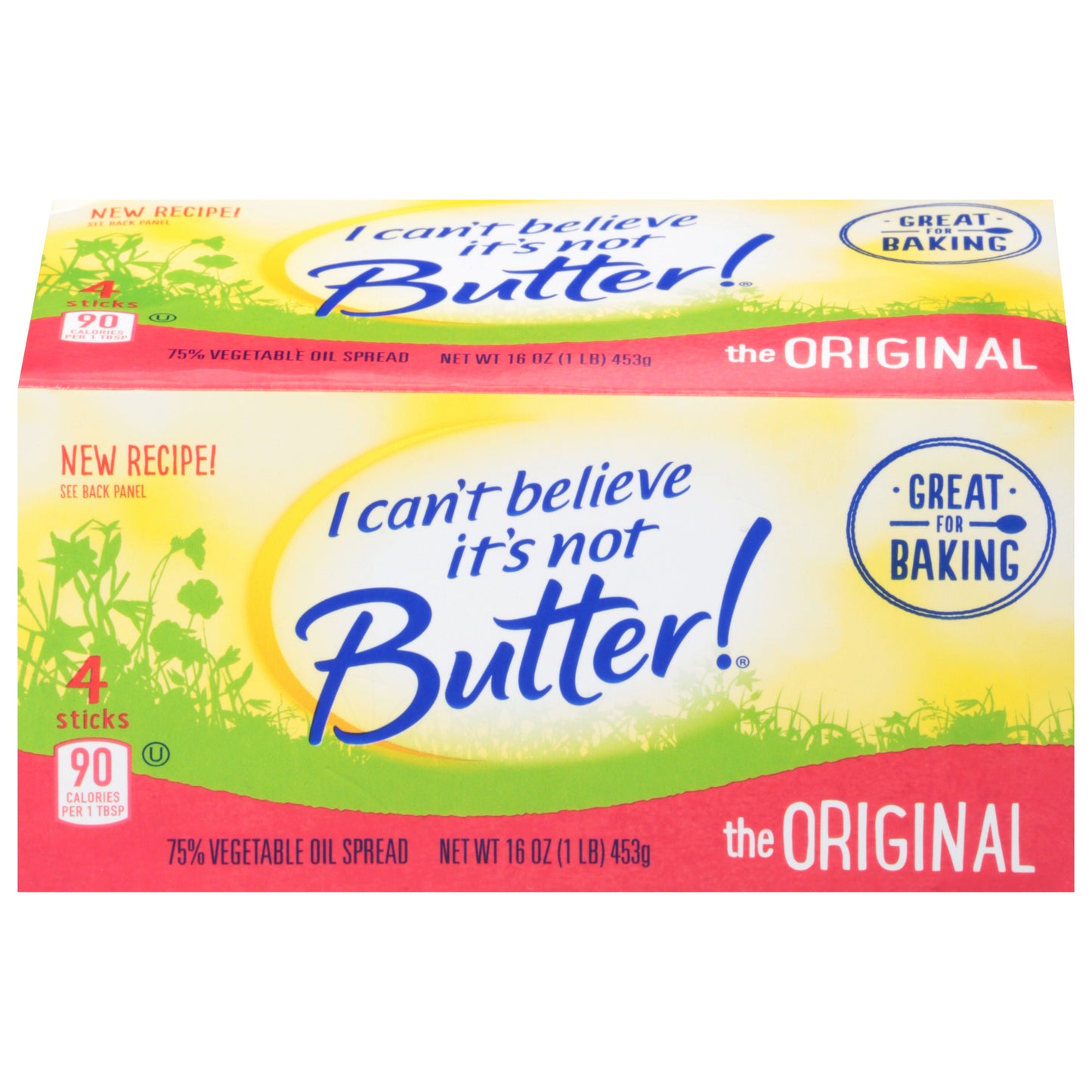 I Can't Believe It's Not Butter! 75% The Original Vegetable Oil Spread 4 ea