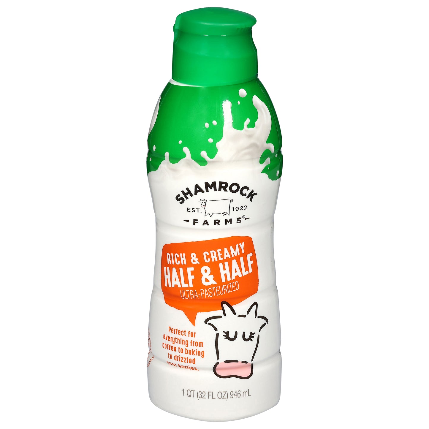 Shamrock Farms Rich & Creamy Half & Half 1 qt