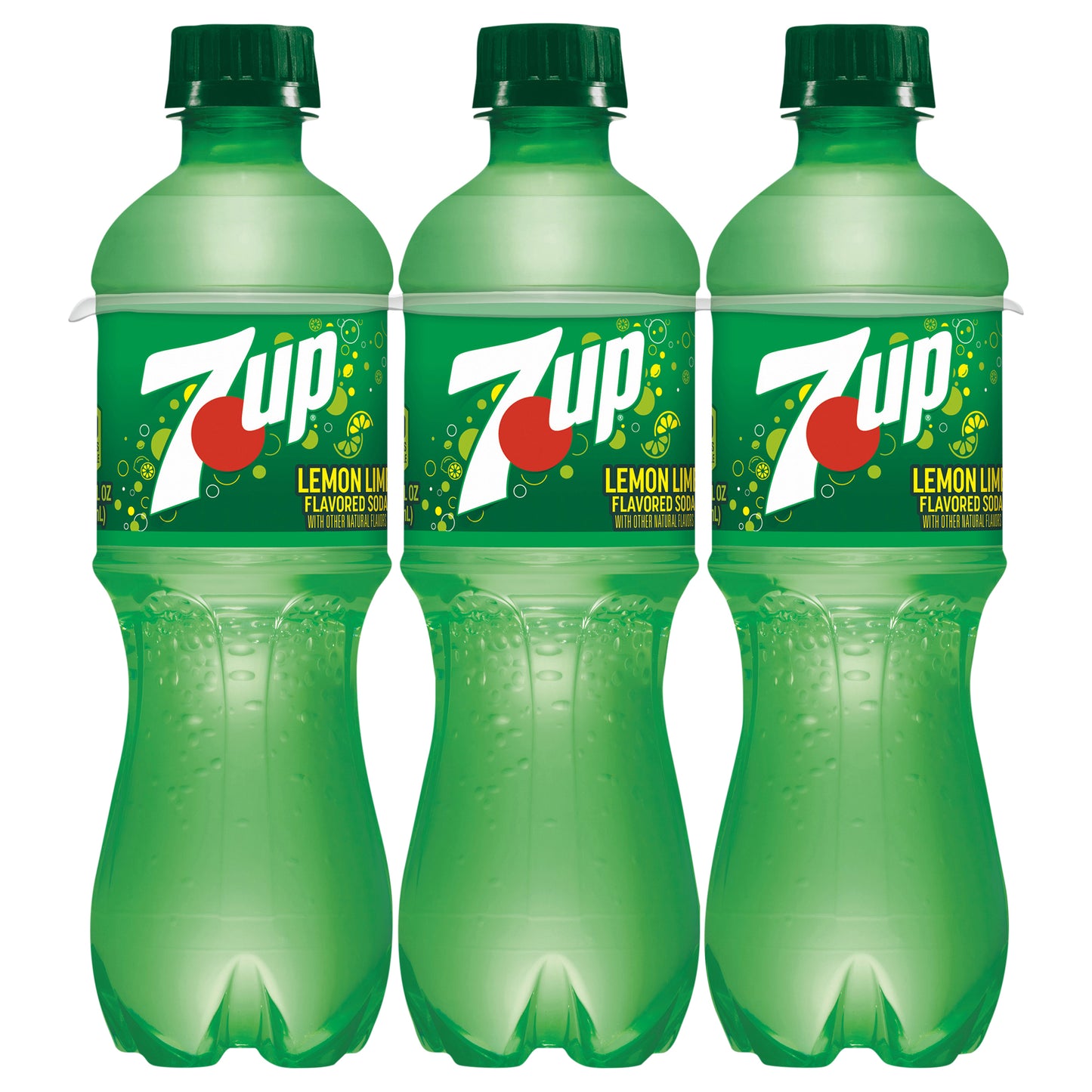 7UP Lemon Lime Soda, .5 L bottles, 6 pack