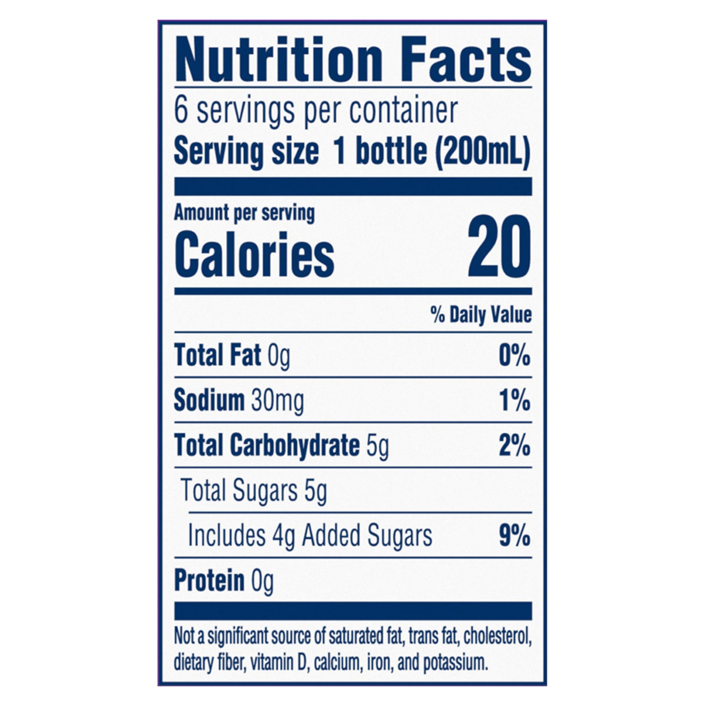 Kool-Aid Bursts Grape Artificially Flavored Soft Drink, 6 ct Pack, 6.75 fl oz Bottles