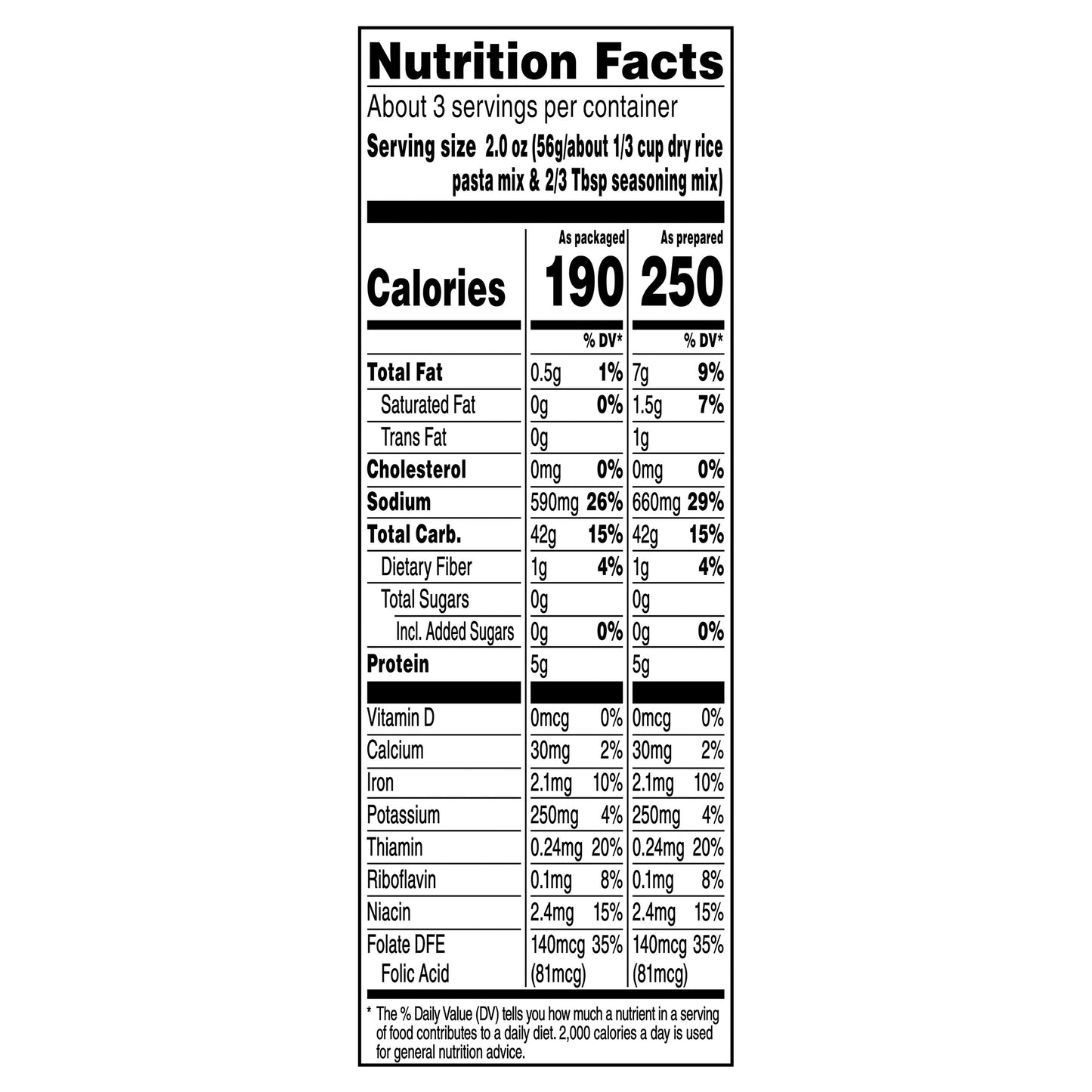 Rice A Roni Rice Pasta Rice Pilaf 7.2 Oz