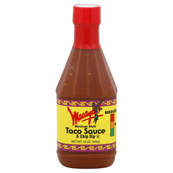Macayo Taco Sauce & Chip Dip 16 oz - Medium