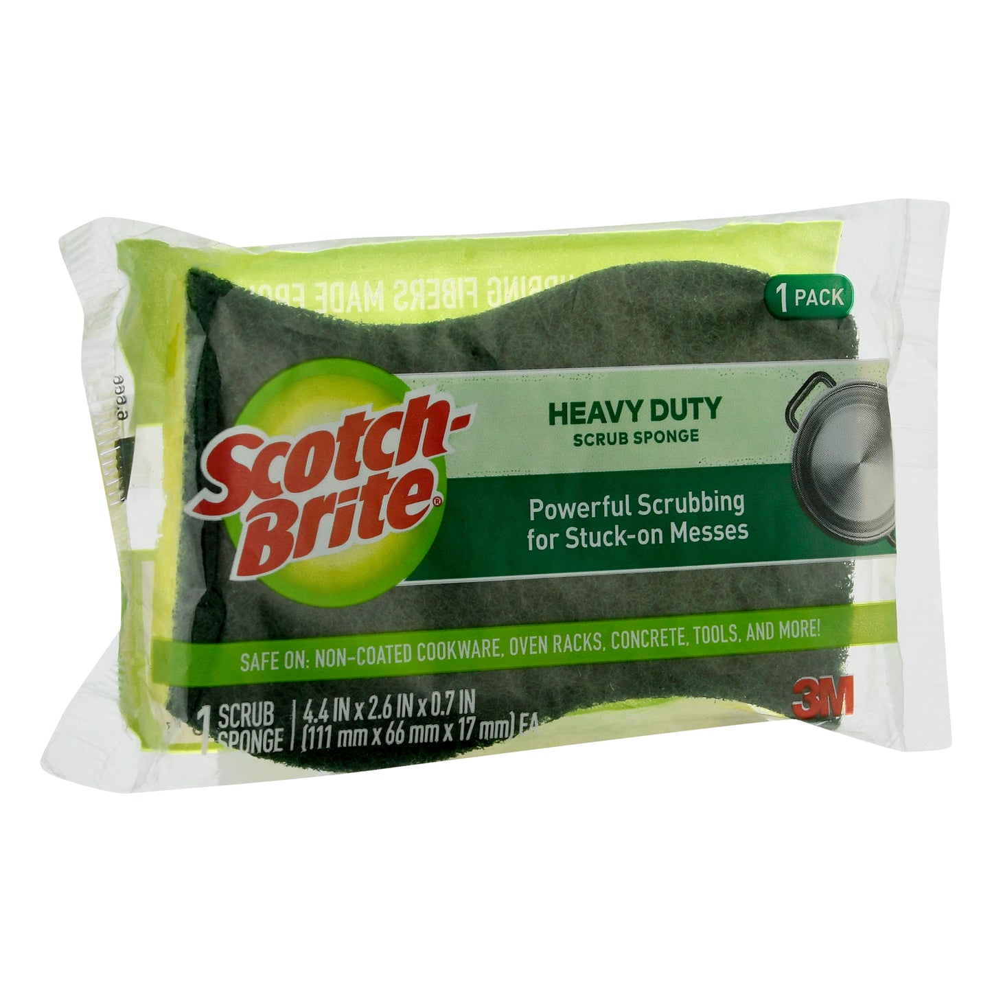 Scotch Brite 1 Pack Heavy Duty Scrub Sponge 1 ea