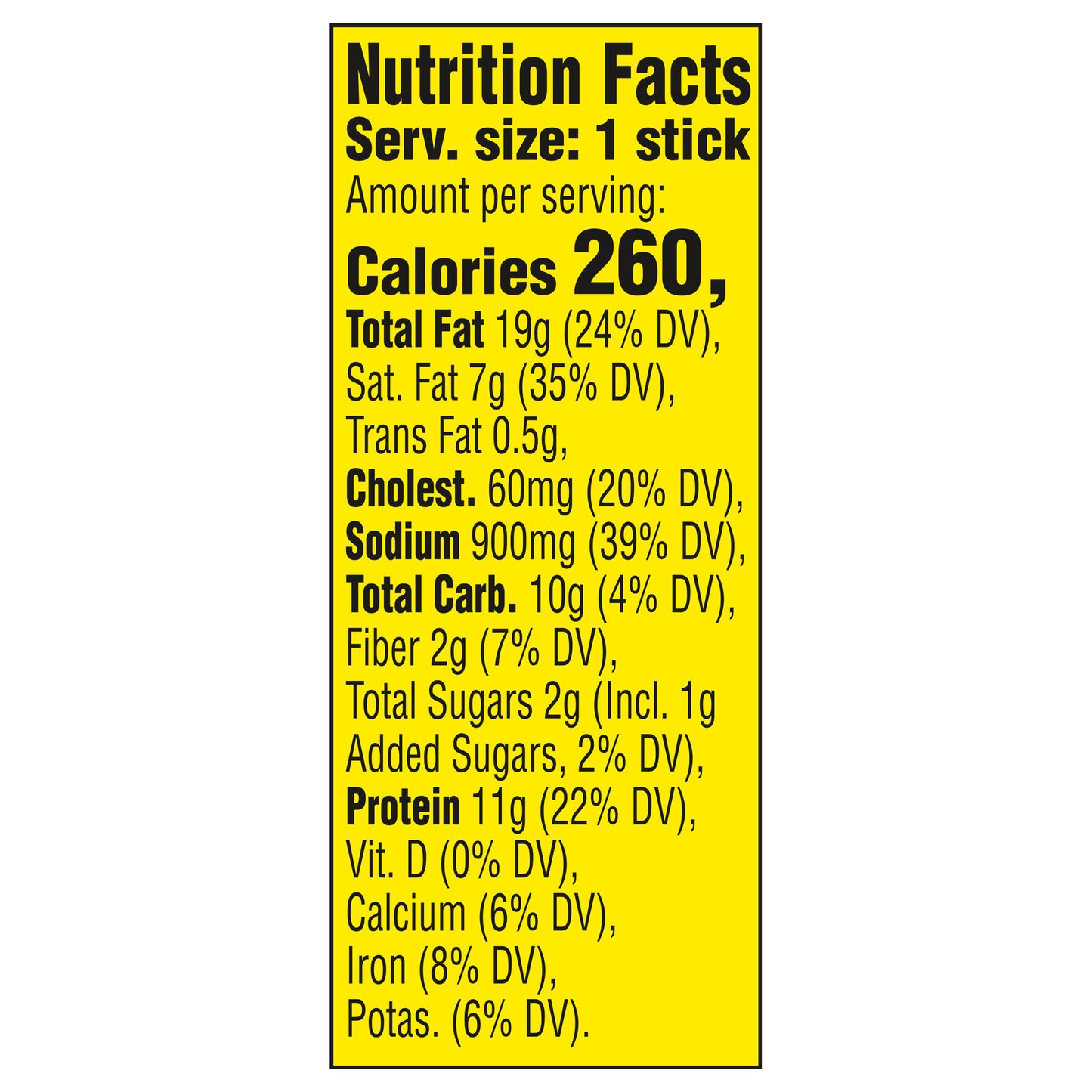 Slim Jim Monster Size Original Meat Stick, 1.94 OZ Meat Snacks