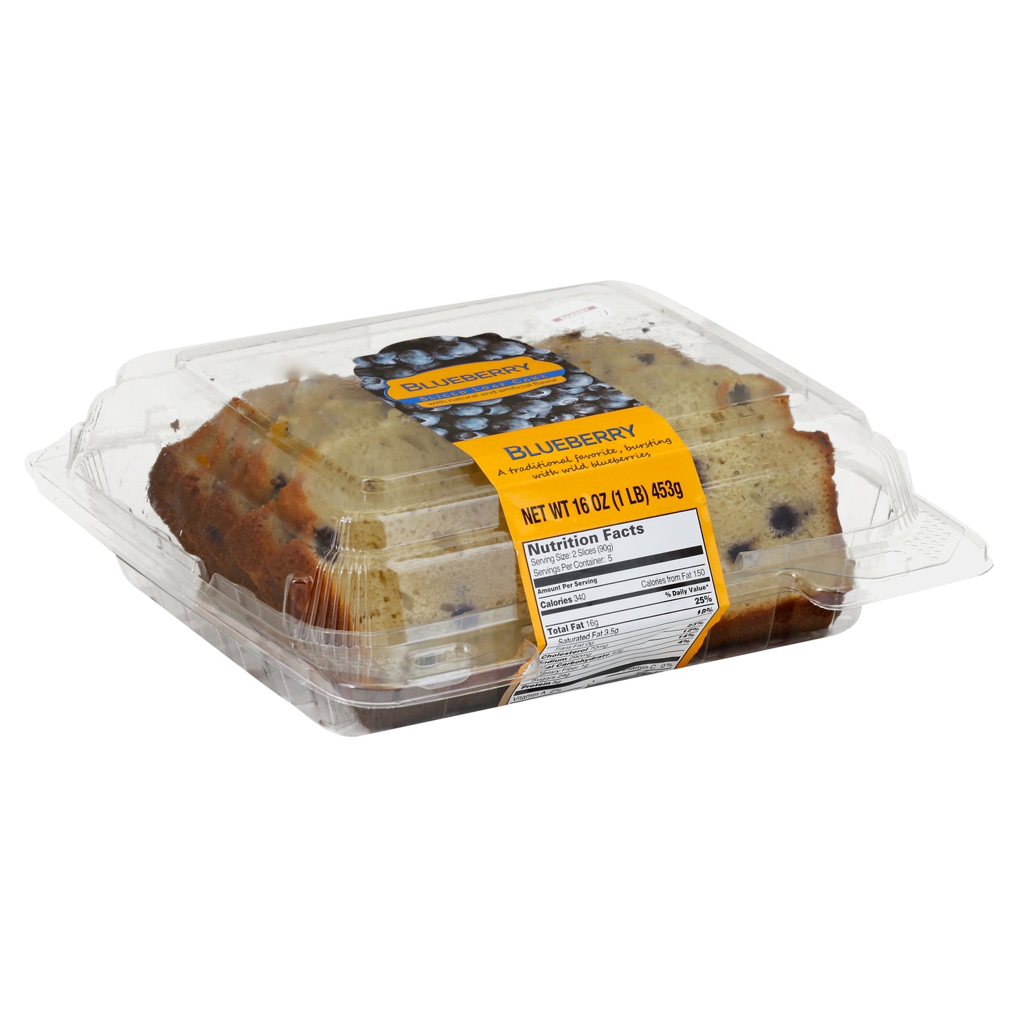 CSM Bakery Loaf Cake 16 oz - Blueberry