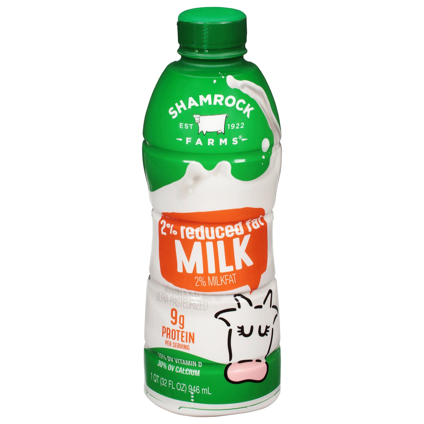 Shamrock Farms 2% Reduced Fat Milk 1 qt