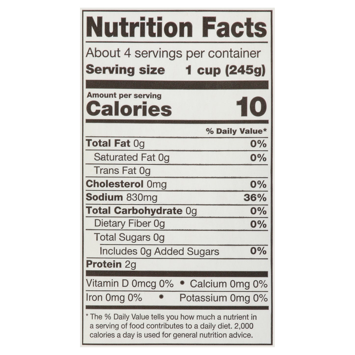 Food Club Beef Broth 32 oz