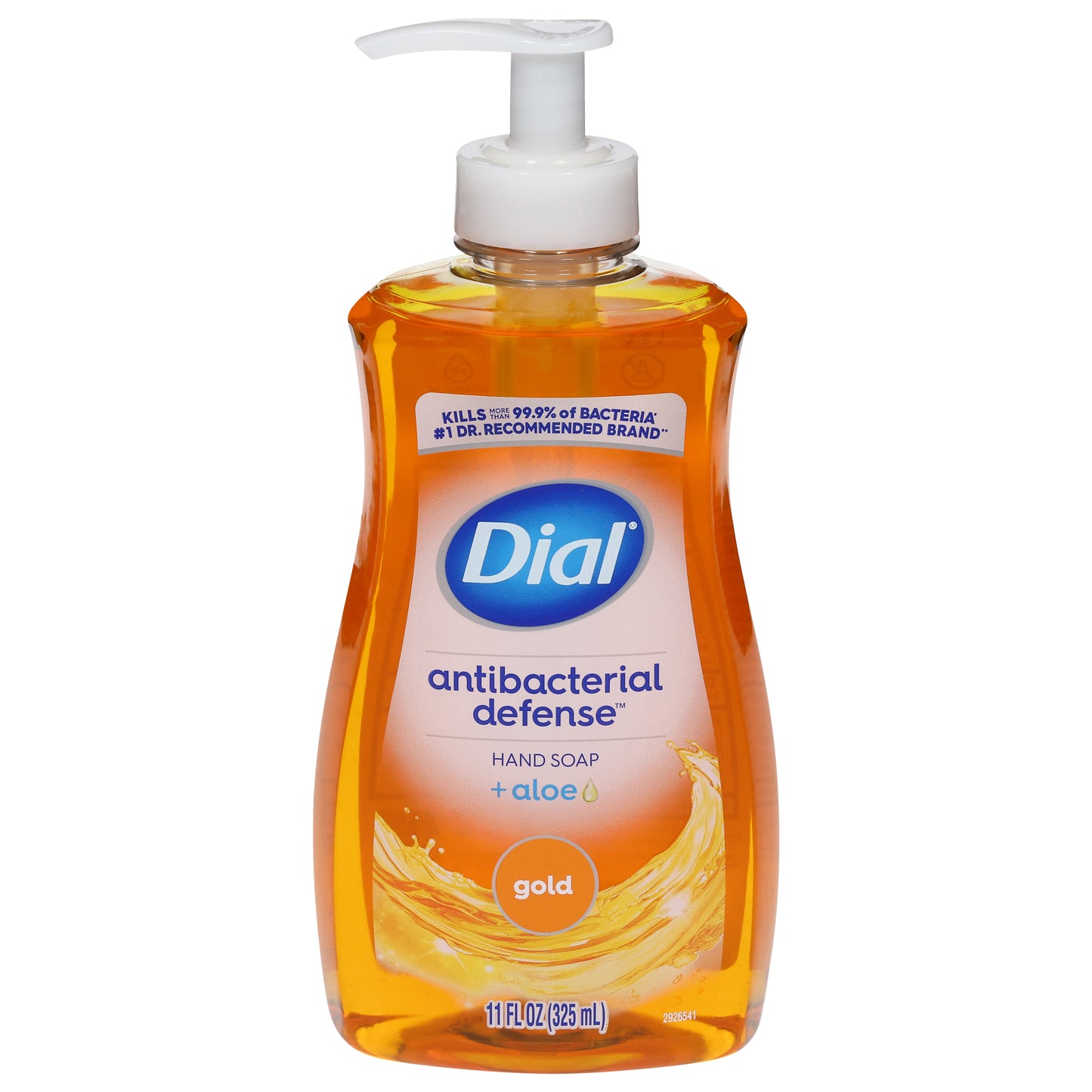 Dial Complete Antibacterial Liquid Hand Soap, Gold, 11 fl oz