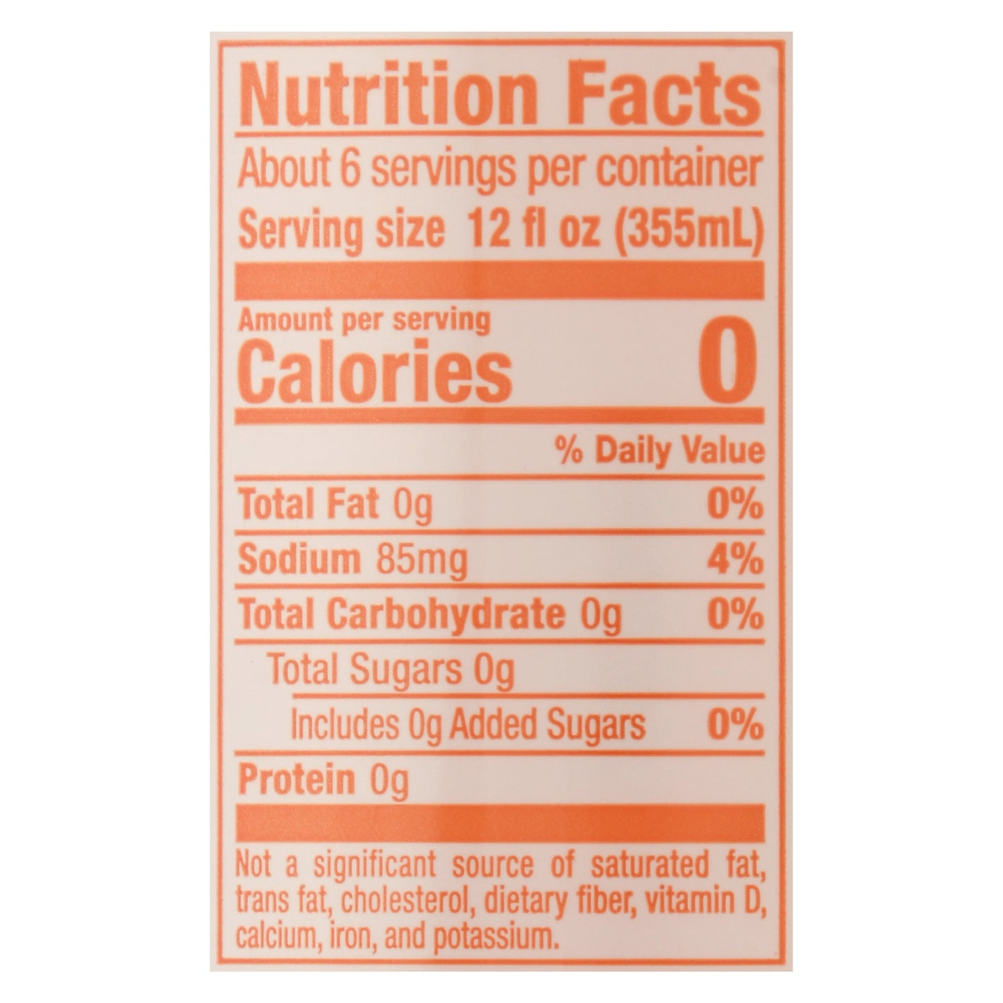 Sunkist Orange Soda 2 lt