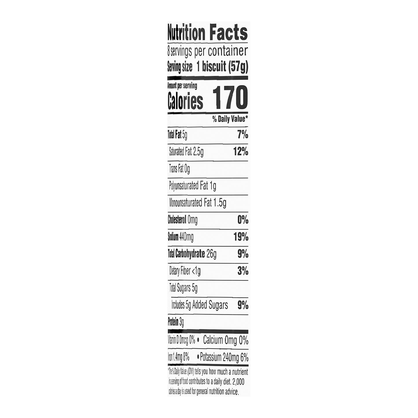 Food Club Flaky Butter Biscuits Jumbo 16 oz