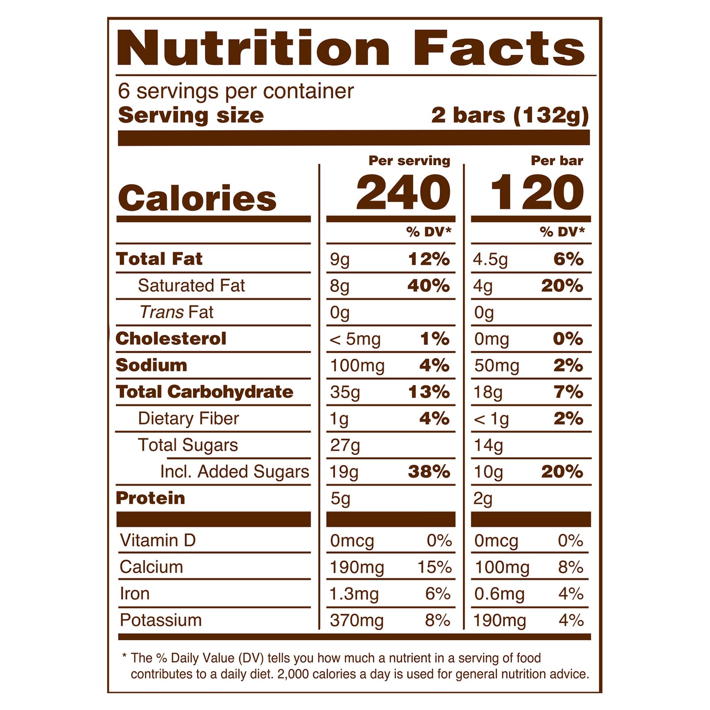 Blue Bell Fudge Bars 12 - 2.5 fl oz Bars
