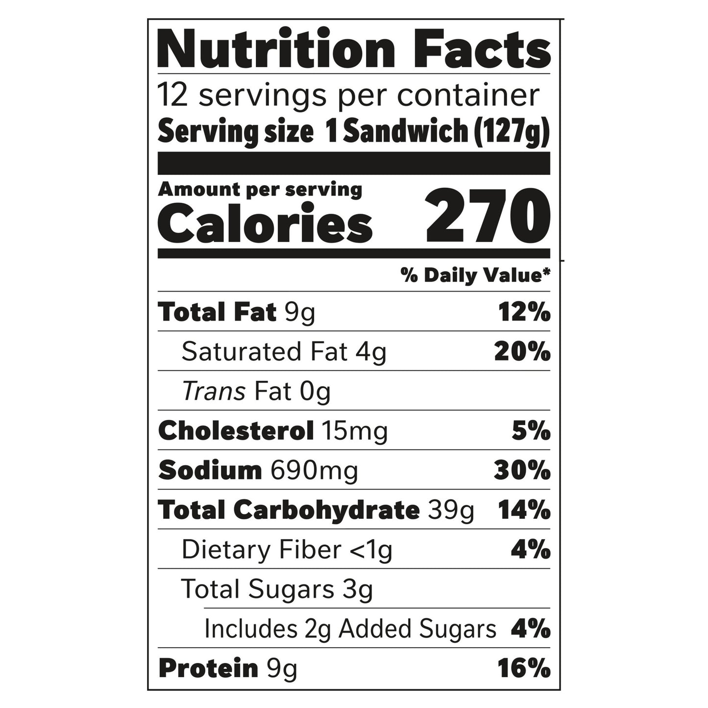 Hot Pockets Hickory Ham & Cheddar Frozen Snacks in a Crispy Buttery Crust, Frozen Ham and Cheese Sandwiches, 12 Count 54 oz.