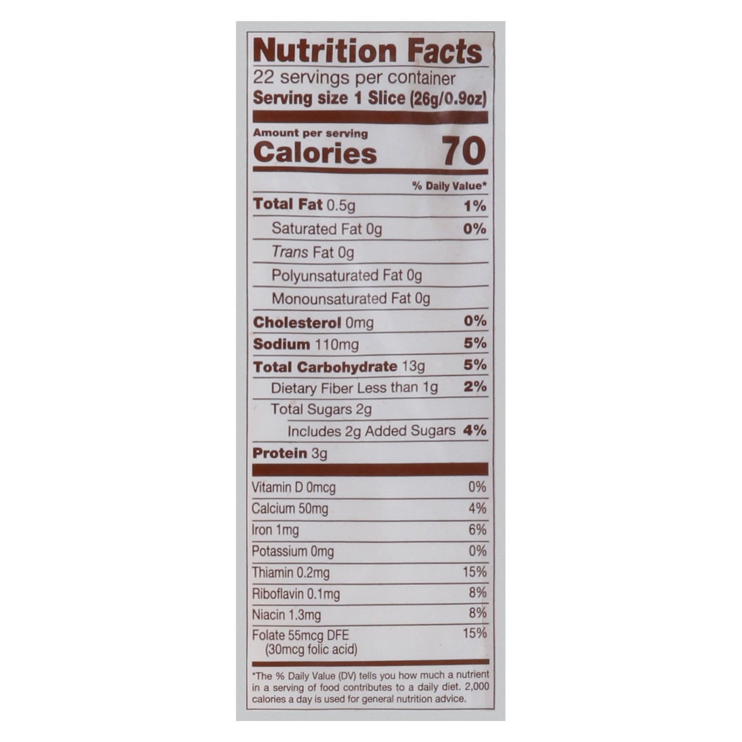 Nature's Own Honey Wheat Bread 20 oz