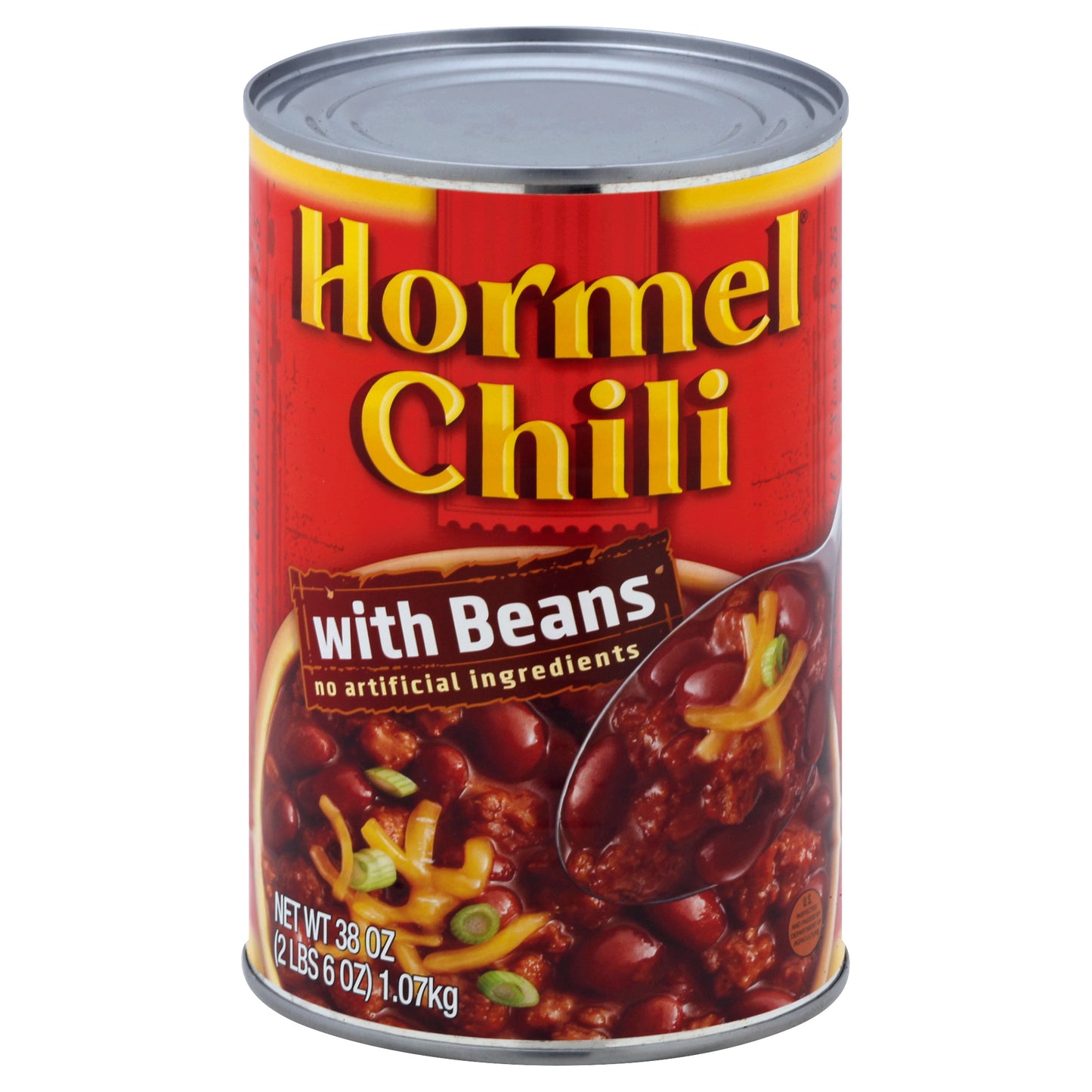 Hormel Chili 38 oz - with Beans