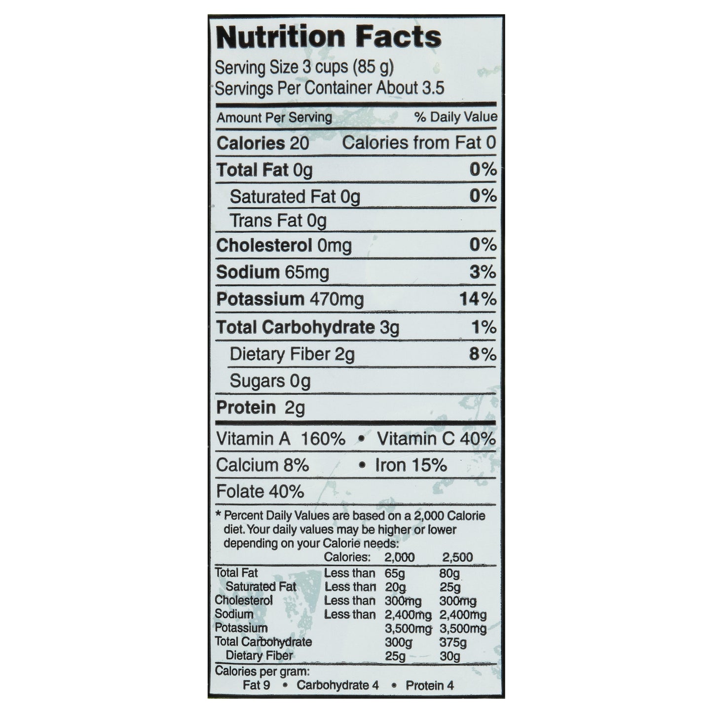 Popeye Superfood Spinach 10 oz