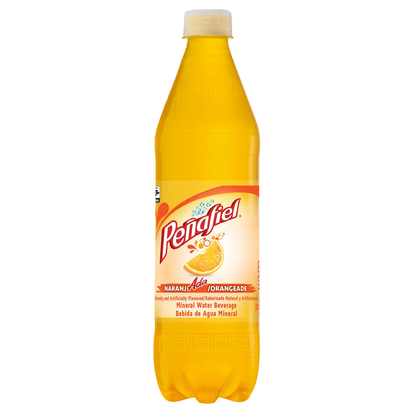 Peñafiel Naranjada Mineral Spring Water, 20.3 fl oz bottle