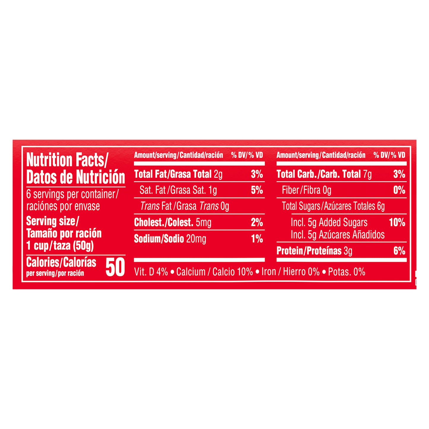 Danonino Strawberry Dairy Snack, 1.76oz, 6 Count