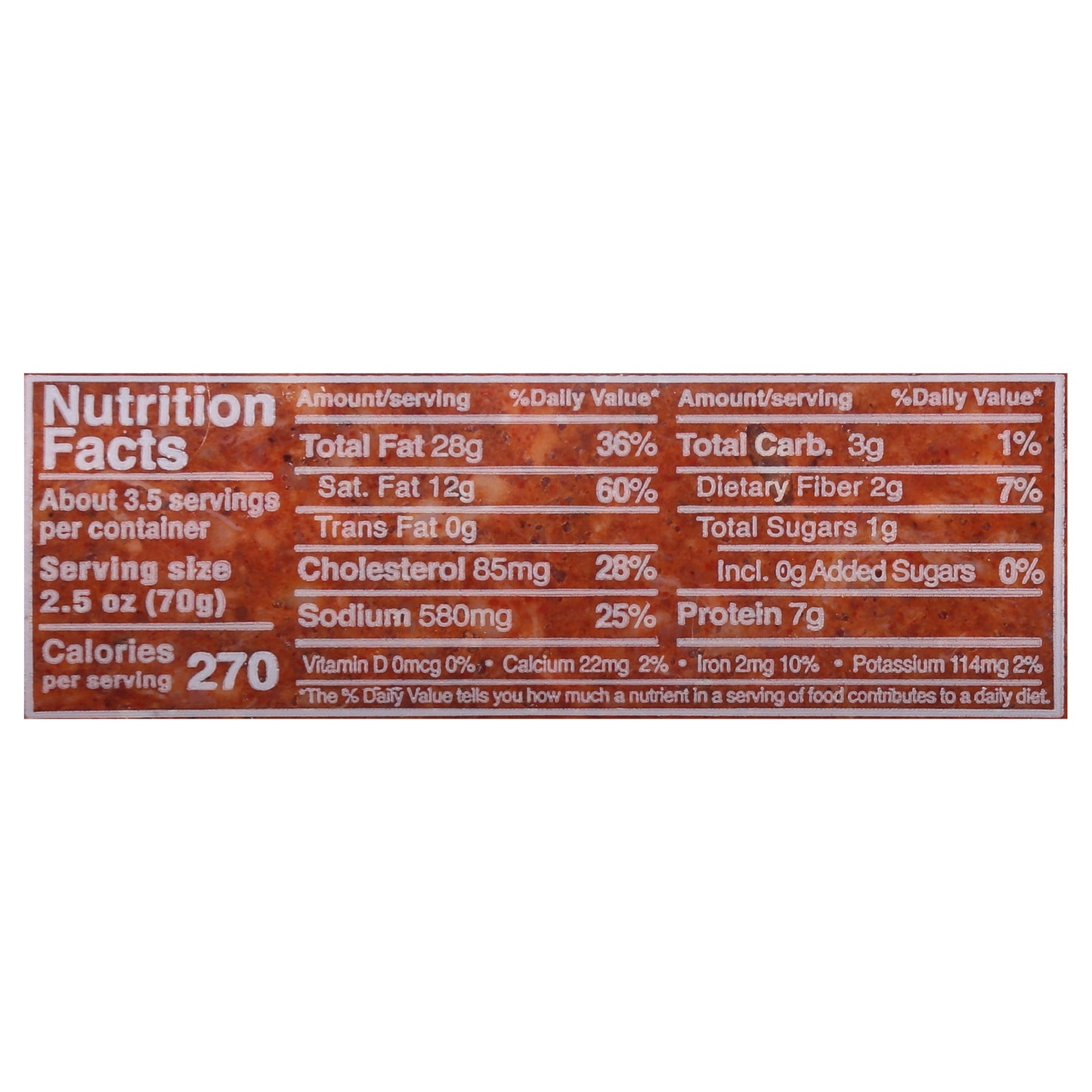 Cacique Ranchero Medium Beef Chorizo 9 oz