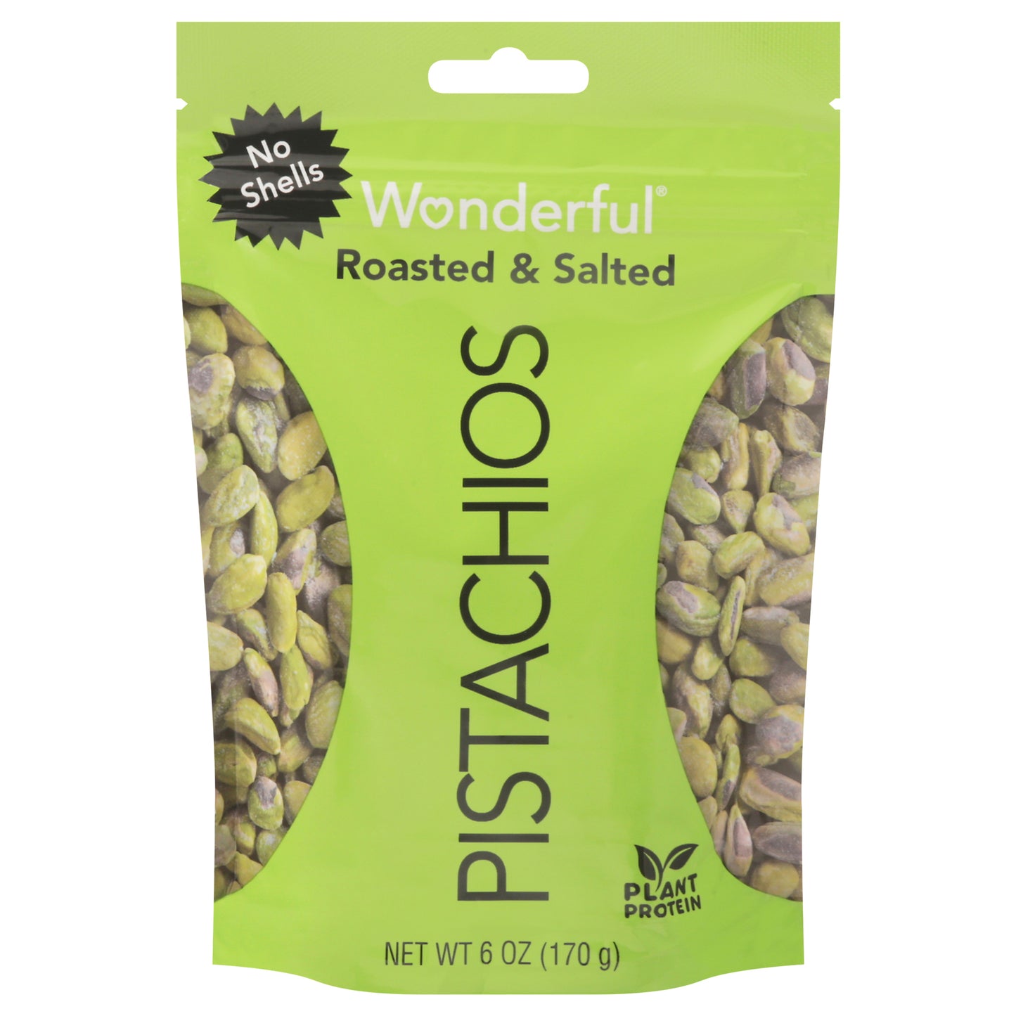 Wonderful Roasted & Salted Pistachios 6 oz