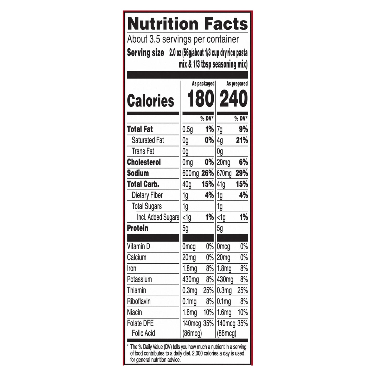 Rice A Roni Rice Vermicelli Chicken Flavor 6.9 Oz