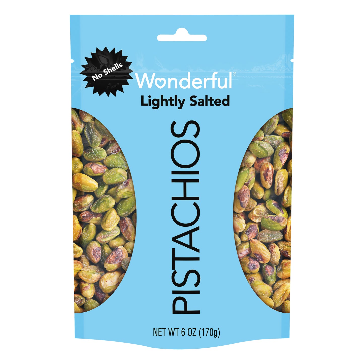 Wonderful Lightly Salted Pistachios 6 oz