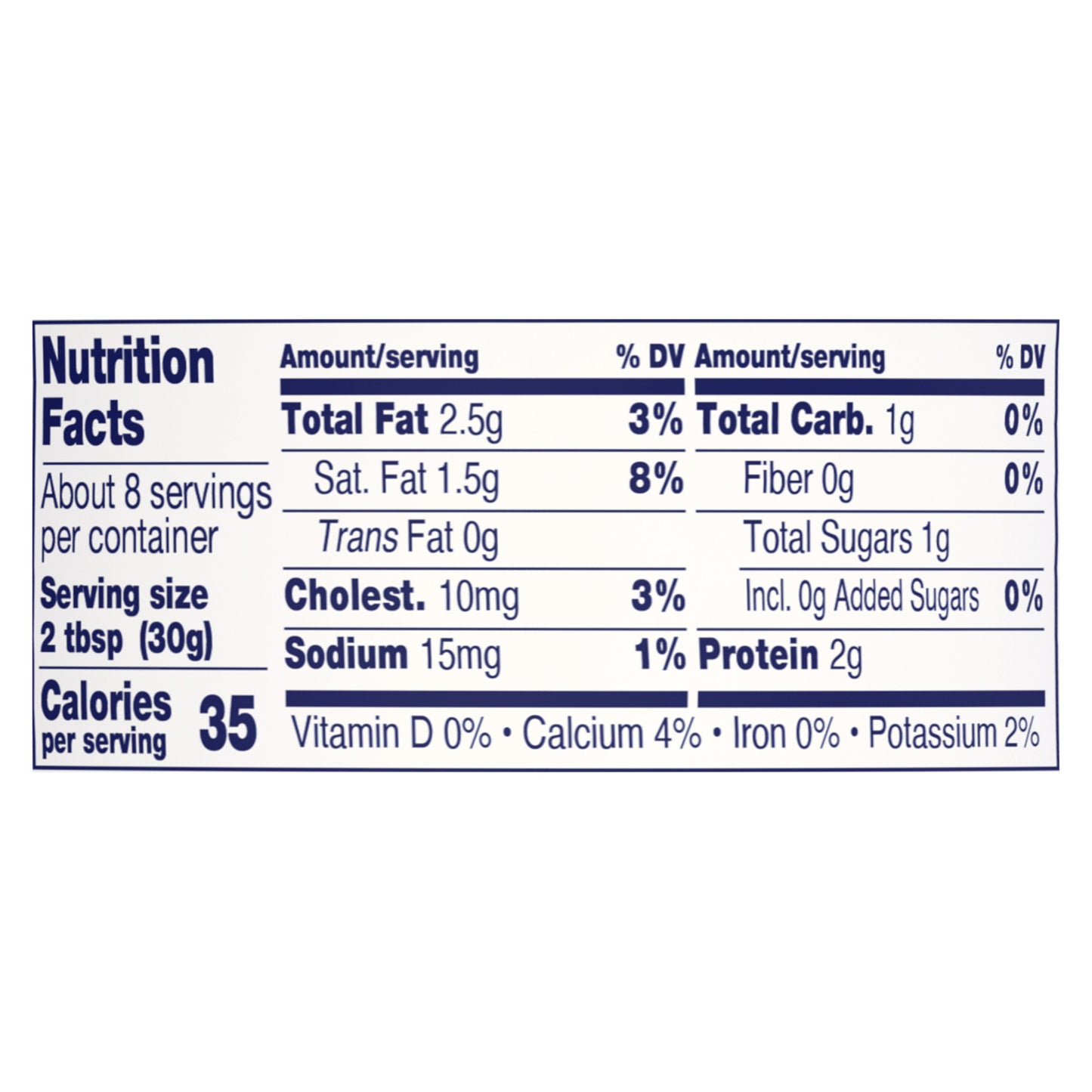 Daisy Pure and Natural Light Sour Cream 8 oz