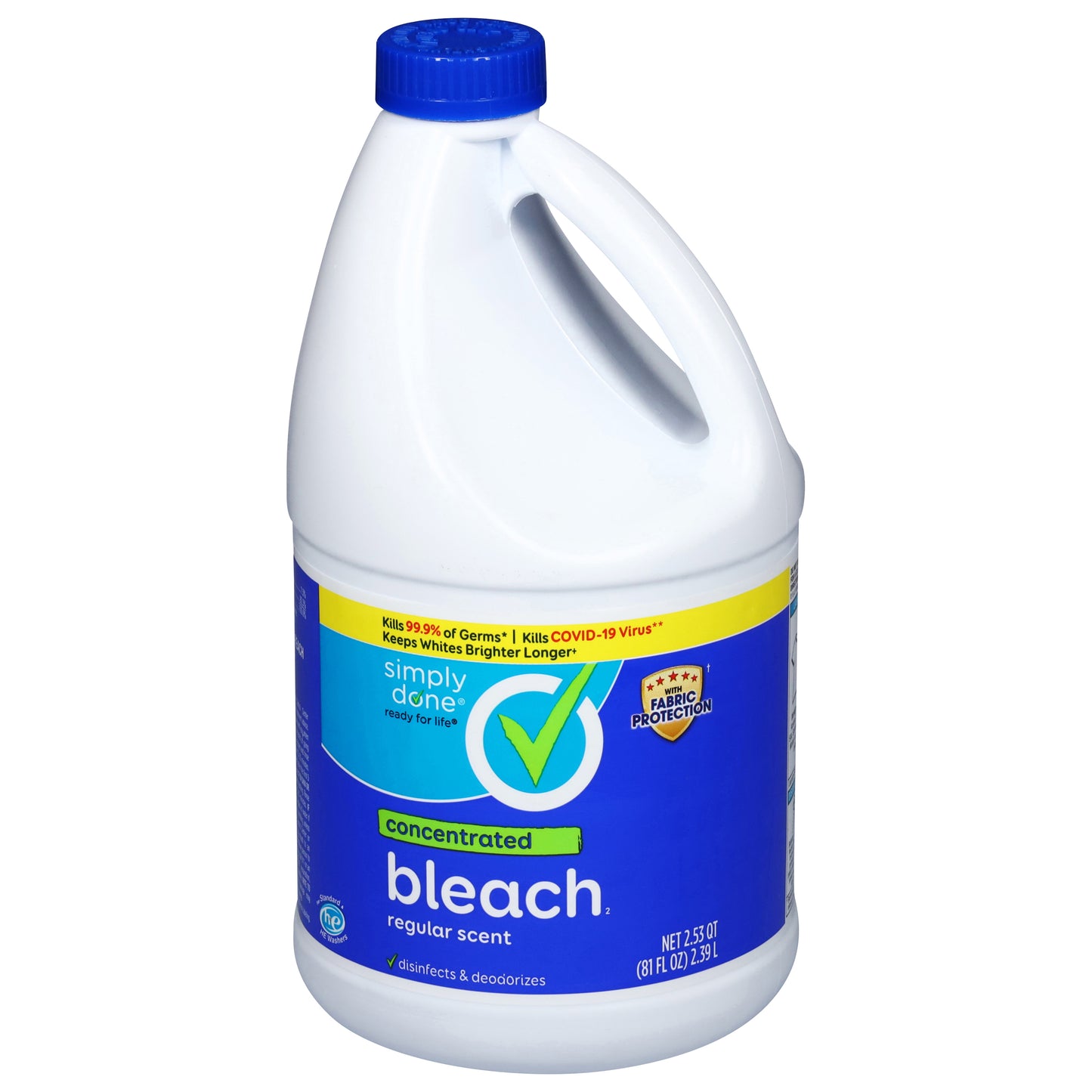 Simply Done Concentrated Regular Scent Bleach 2.53 qt