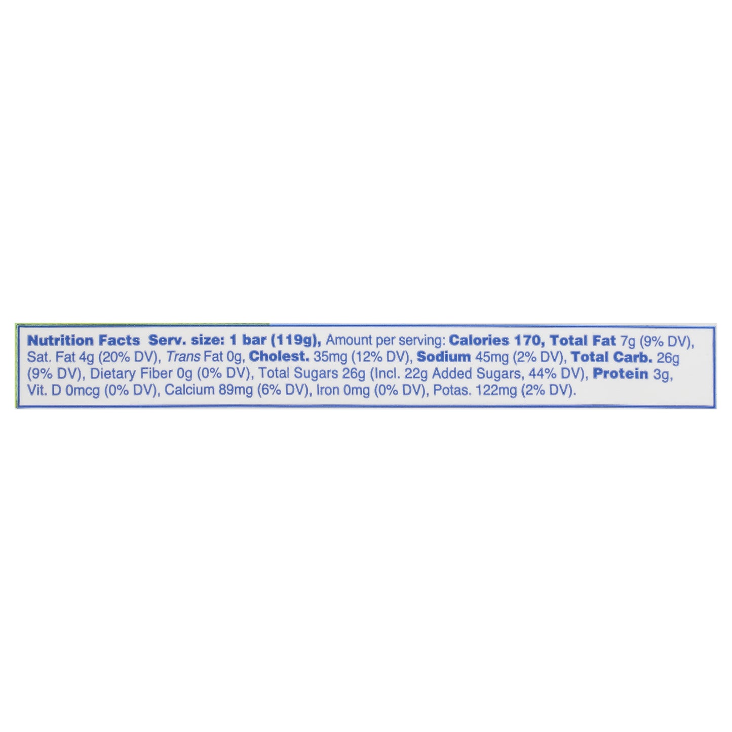Helados Mexico Premium Rompope Frozen Milk Bar 4 fl oz