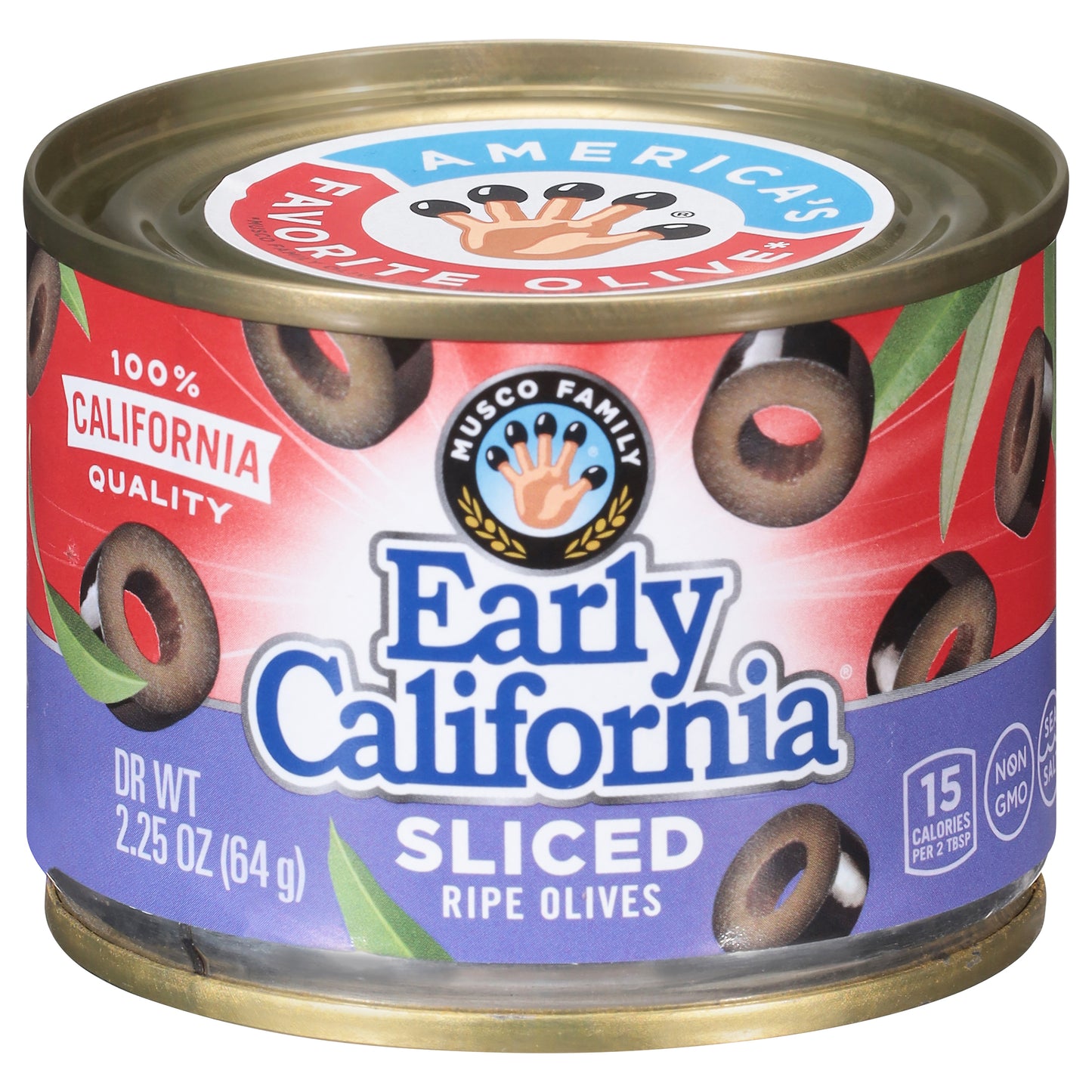 Early California Sliced Ripe Olives 2.25 oz