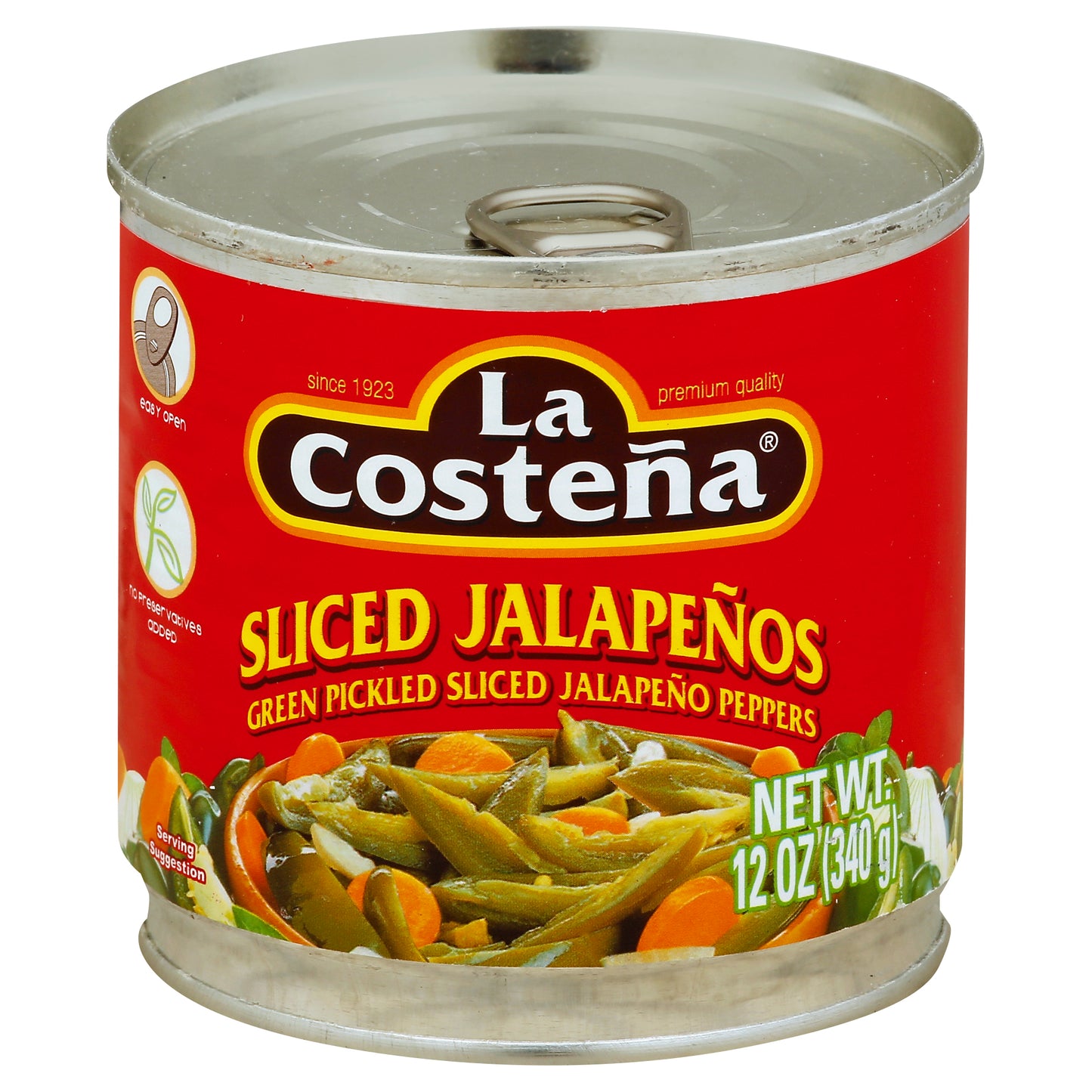 La Costena Jalapenos 12 oz