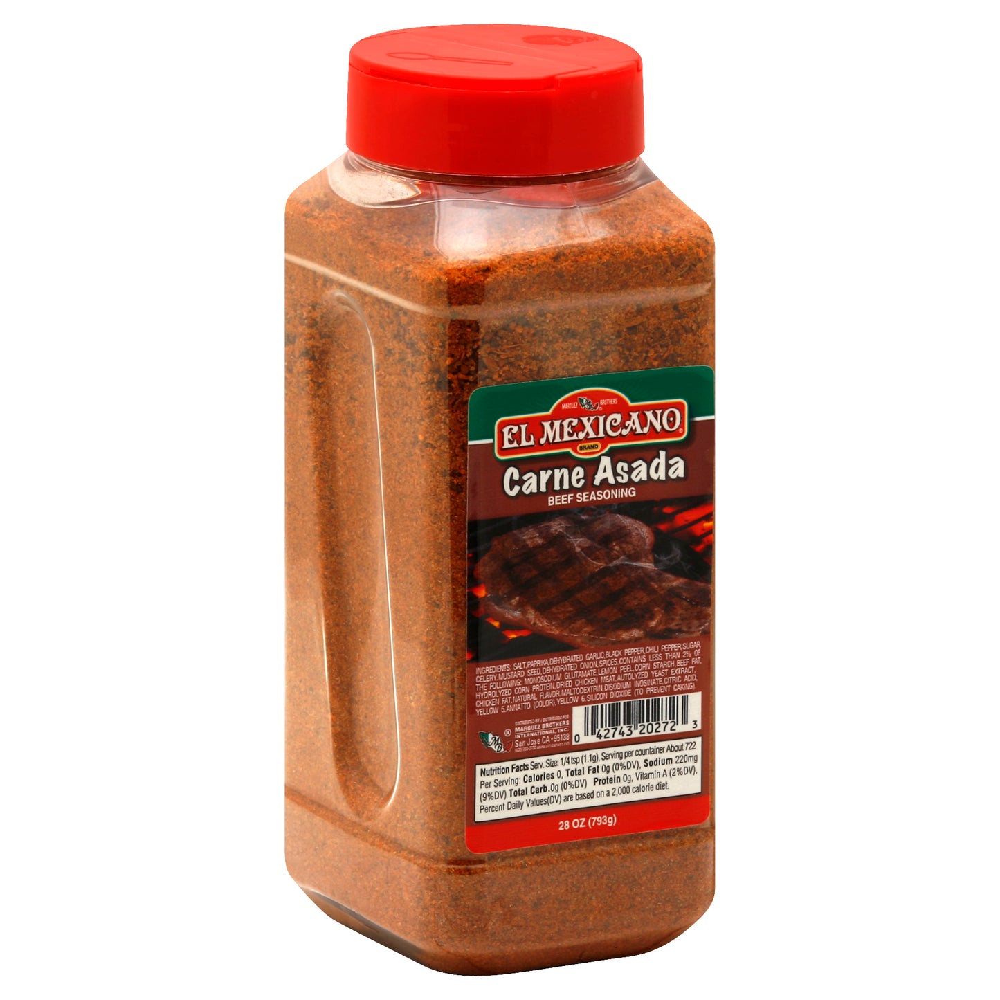 El Mexicano Beef Seasoning 28 oz