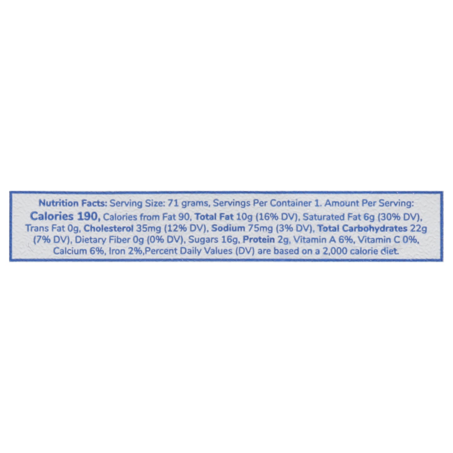 Mini Melts Cookies & Cream Ice Cream 2.5 oz
