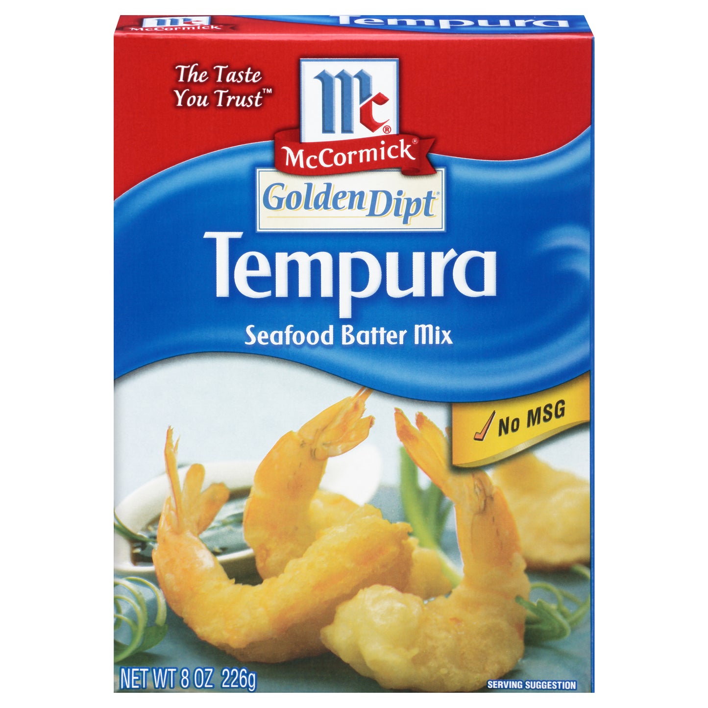 McCormick Golden Dipt Tempura Seafood Batter Mix 8 oz