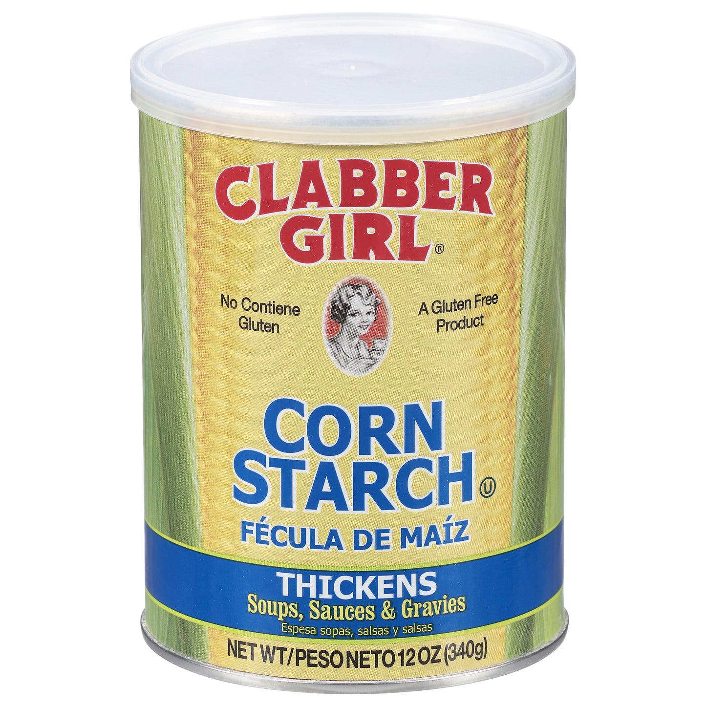 Clabber Girl Corn Starch, 12 oz
