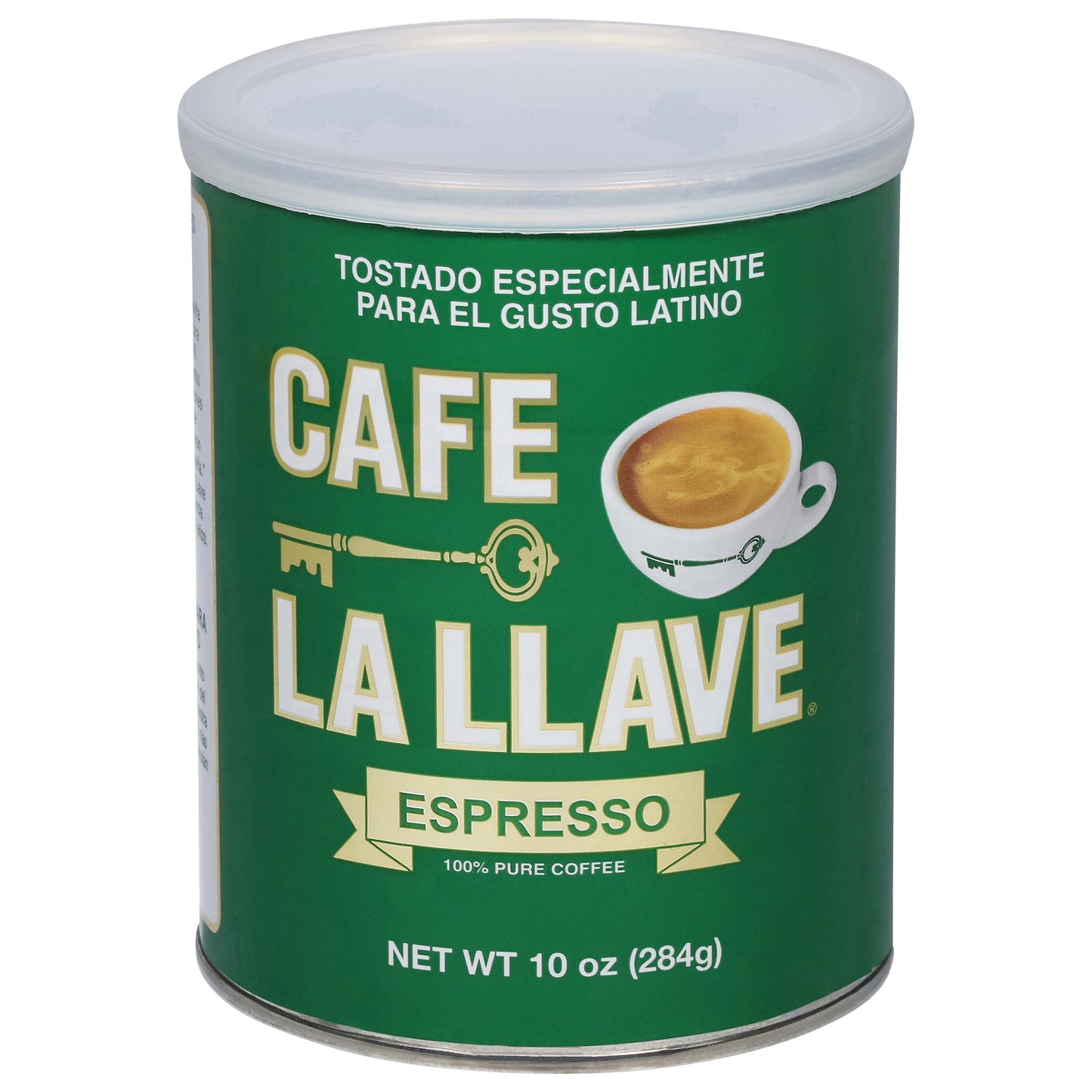 Cafe La Llave Espresso Coffee, 10 oz Can