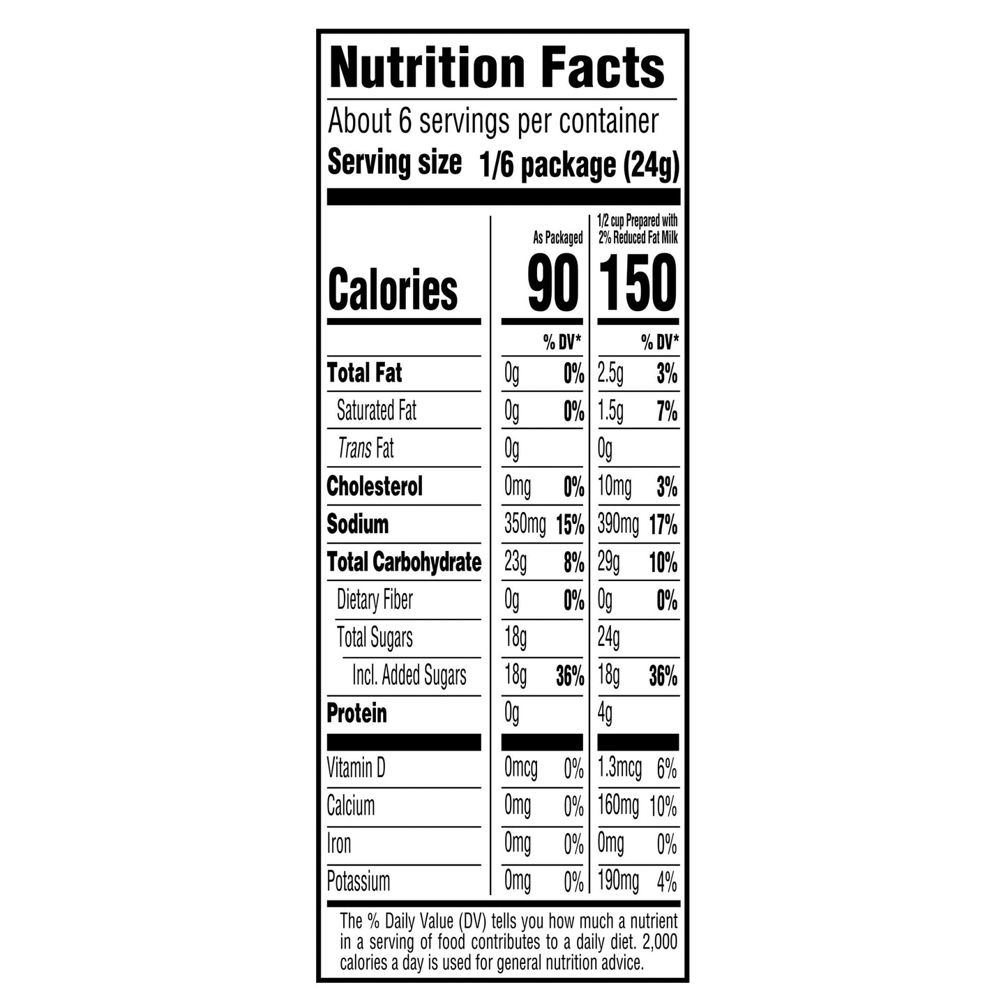 Jell-O Vanilla Artificially Flavored Instant Pudding & Pie Filling Mix, Family Size, 5.1 oz. Box