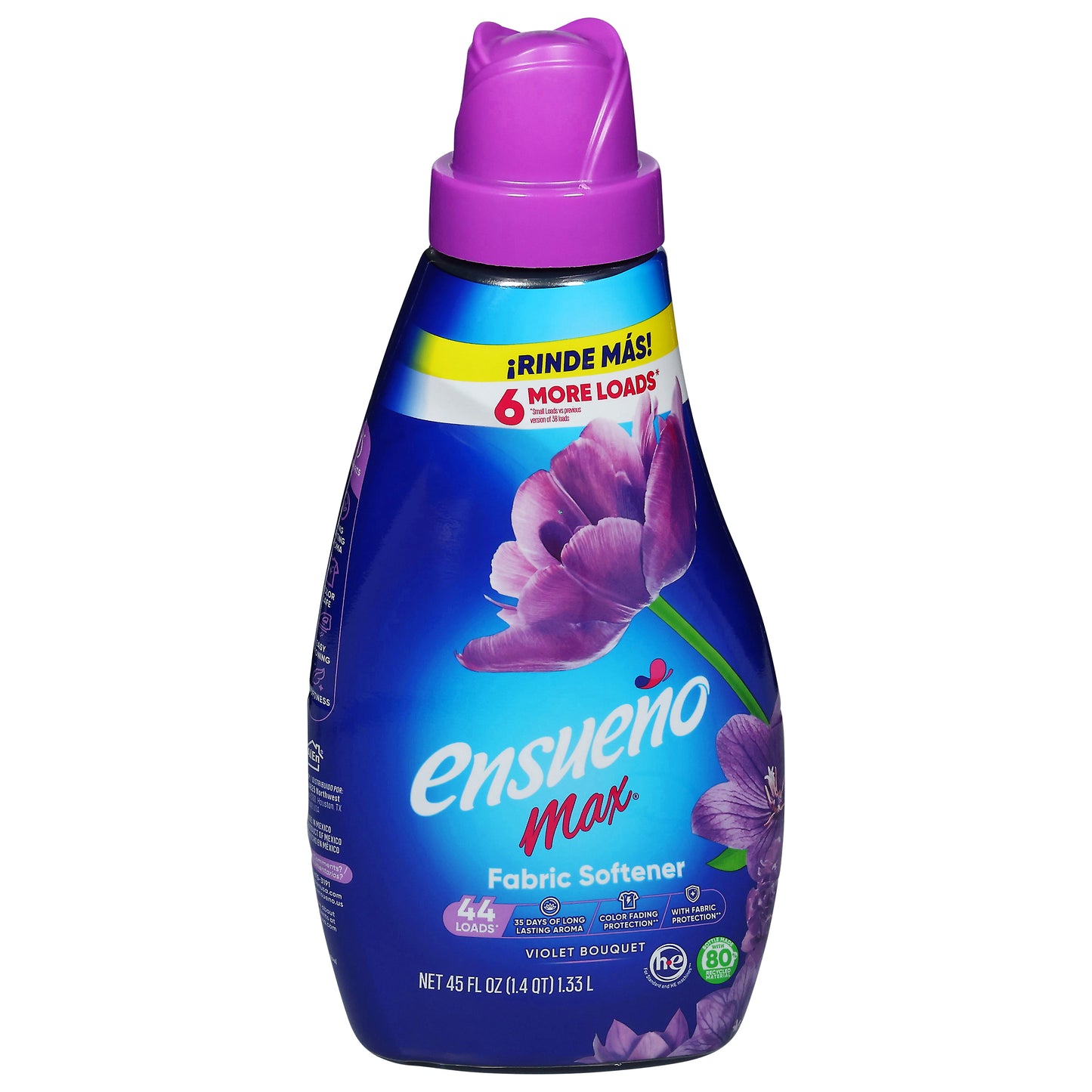 Ensueno Max Violet Bouquet Fabric Softener 45 fl oz