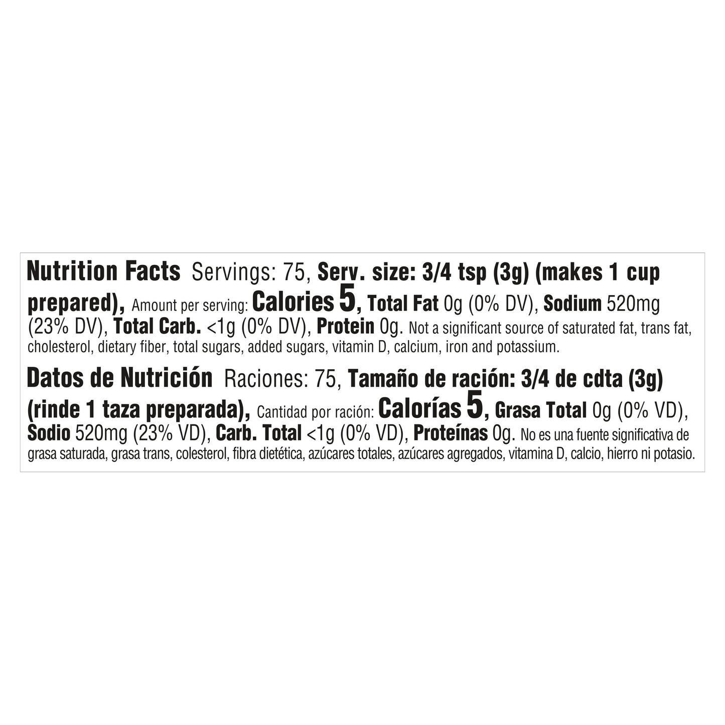 Knorr 7.9 oz Beef Flavor Bouillon Granulated