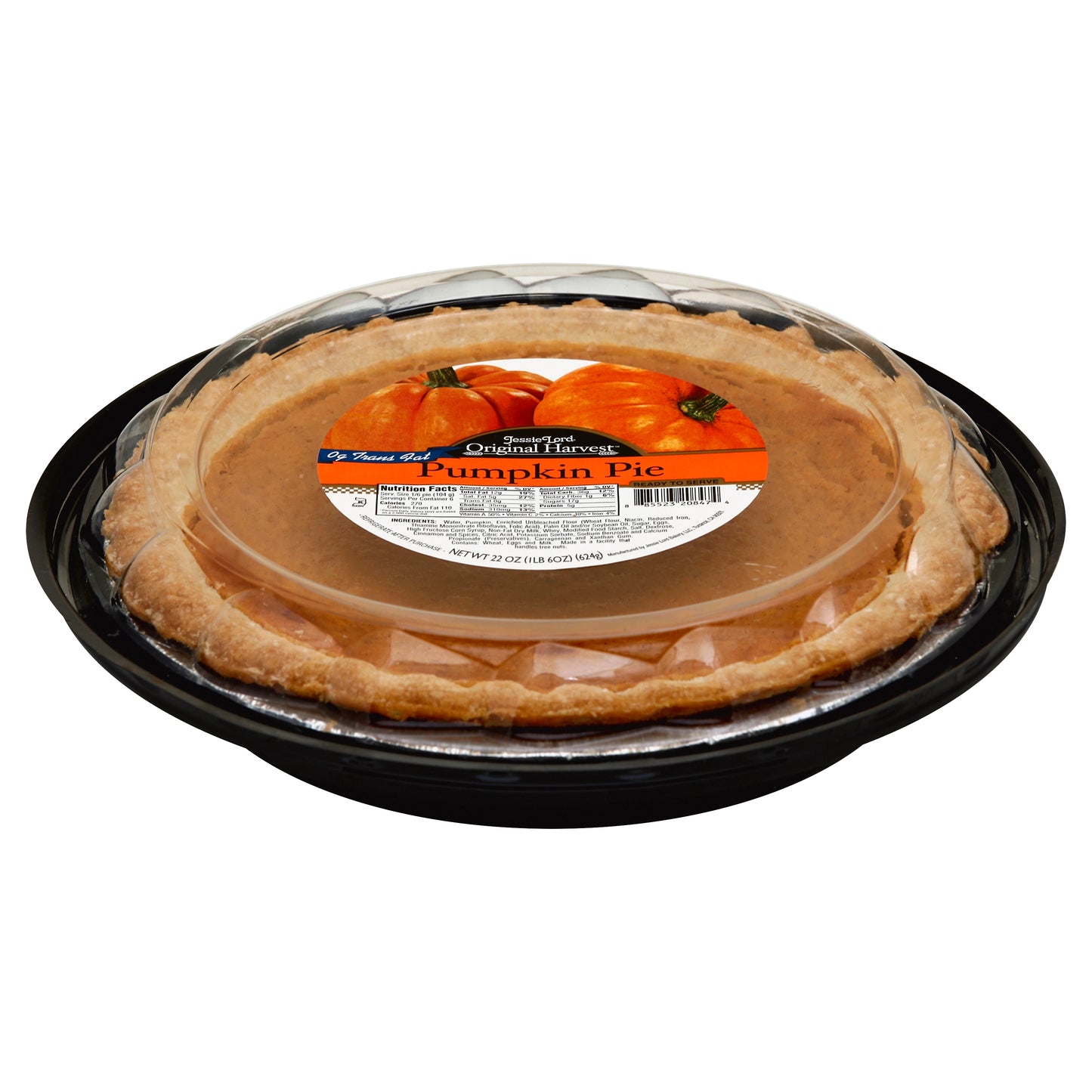 Jessie Lord Pumpkin Pie 22 oz