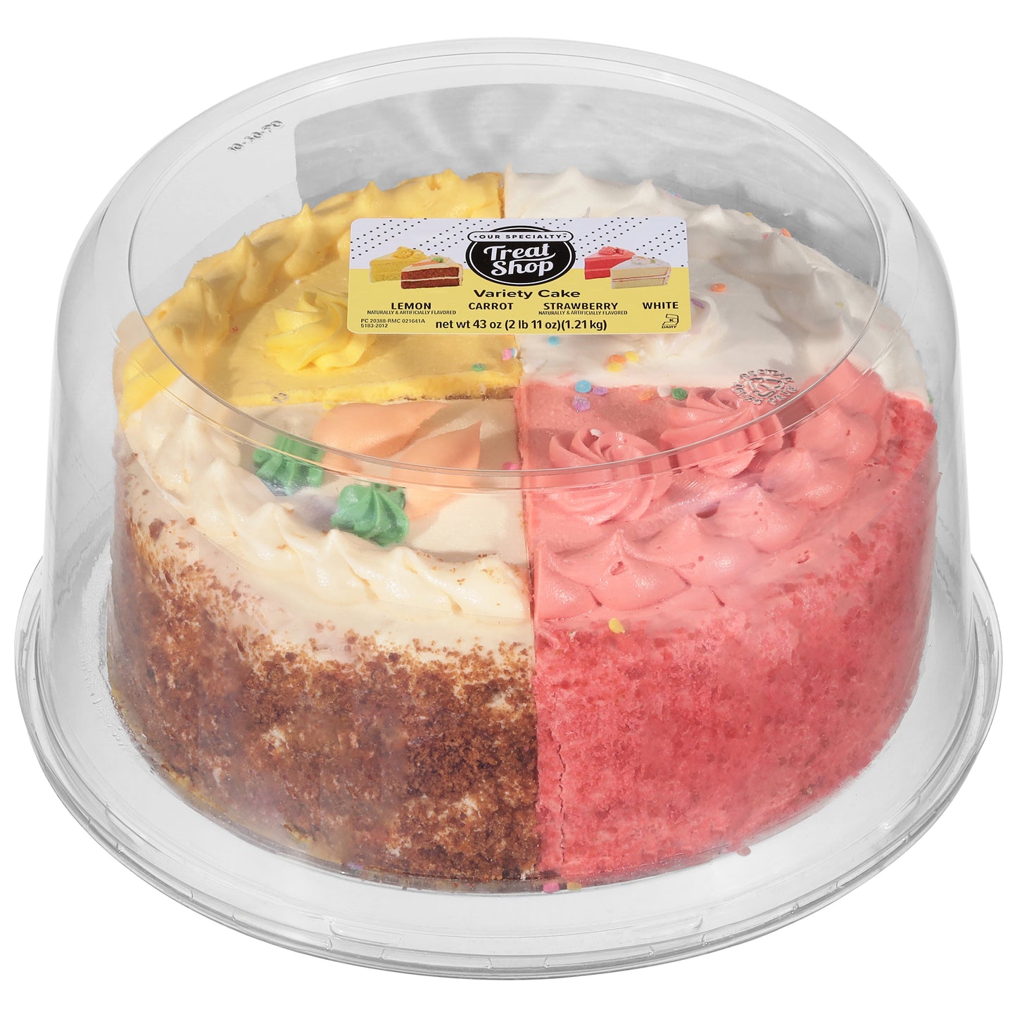 Our Specialty Treat Shop Assorted Variety Cake 43 oz