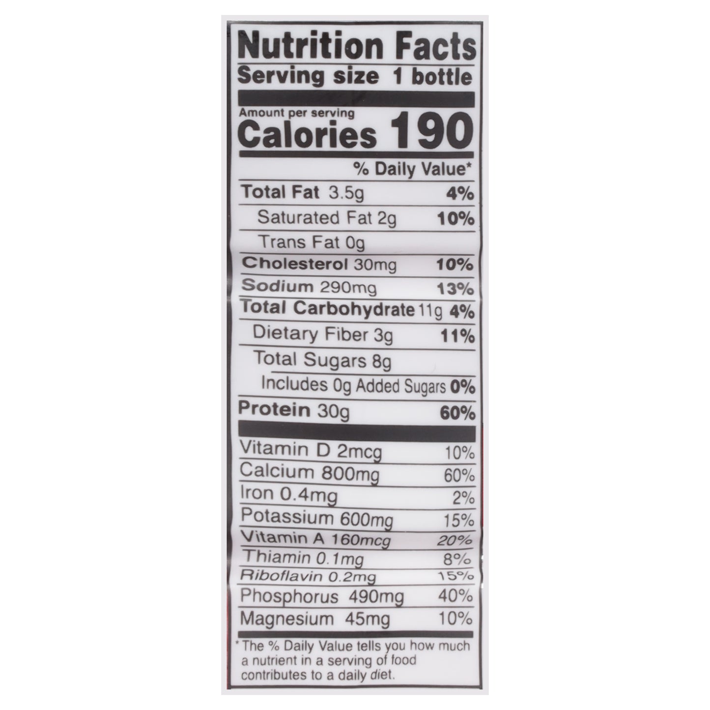 Shamrock Farms Rockin' Protein Builder Strawberry Protein Shake 12 fl oz