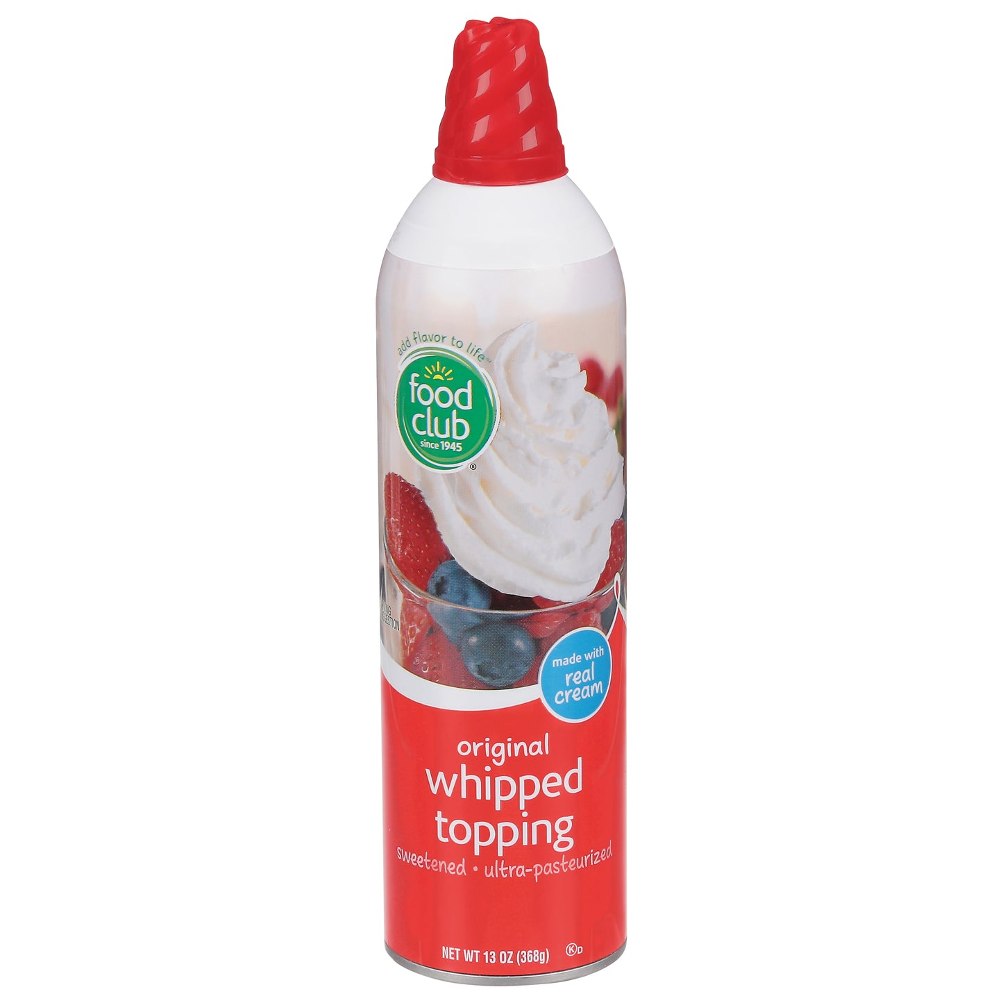 Food Club Original Whipped Topping 13 oz