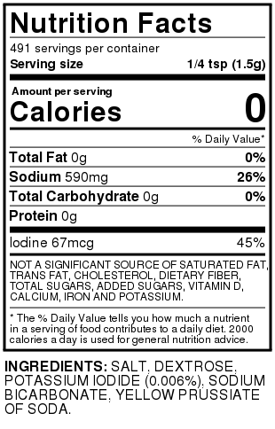 Iodized Salt