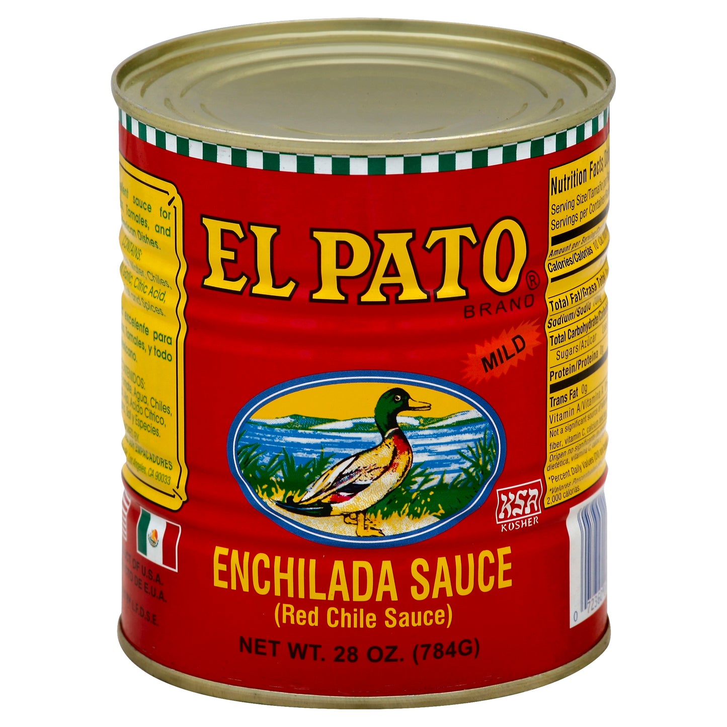 El Pato Enchilada Sauce 28 oz - Red