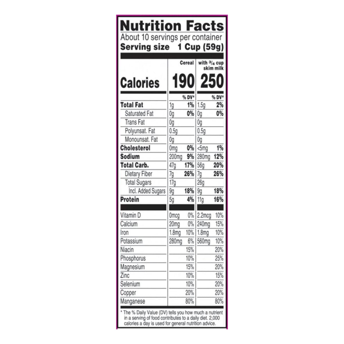 Kellogg's Raisin Bran Breakfast Cereal Original, Fiber Cereal, 22.1 oz