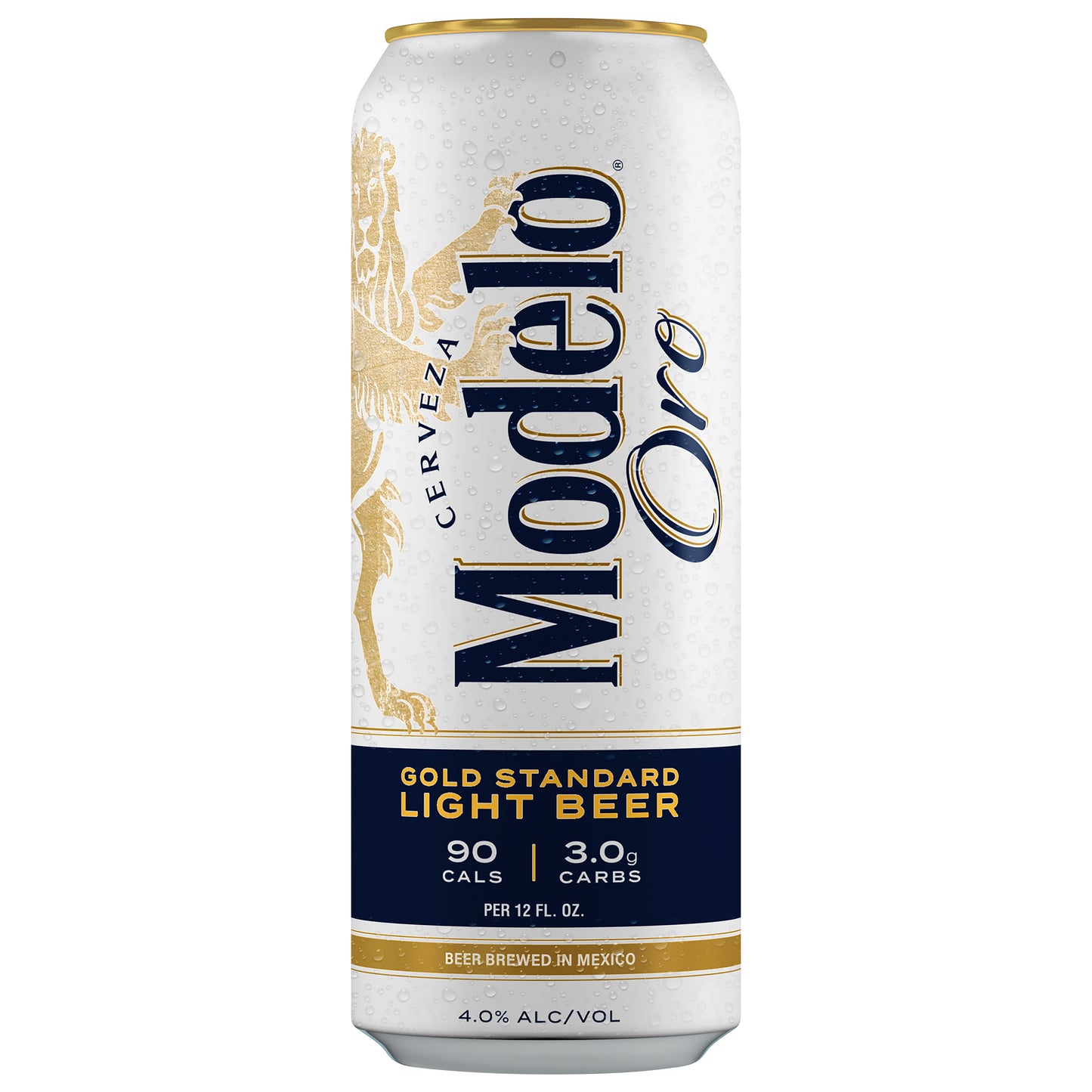 Modelo Oro Mexican Lager Import Beer, 24 fl oz Can, 4.0% ABV